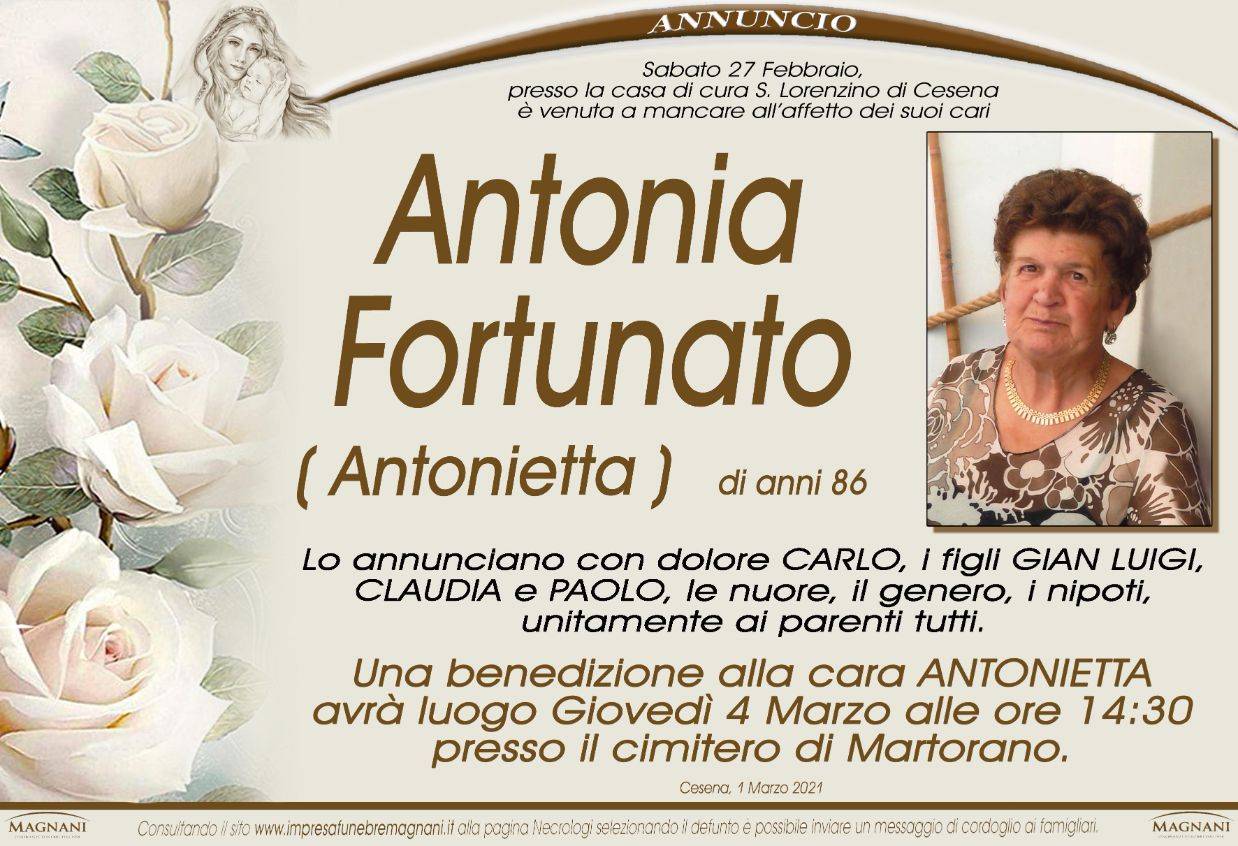 Antonia Fortunato