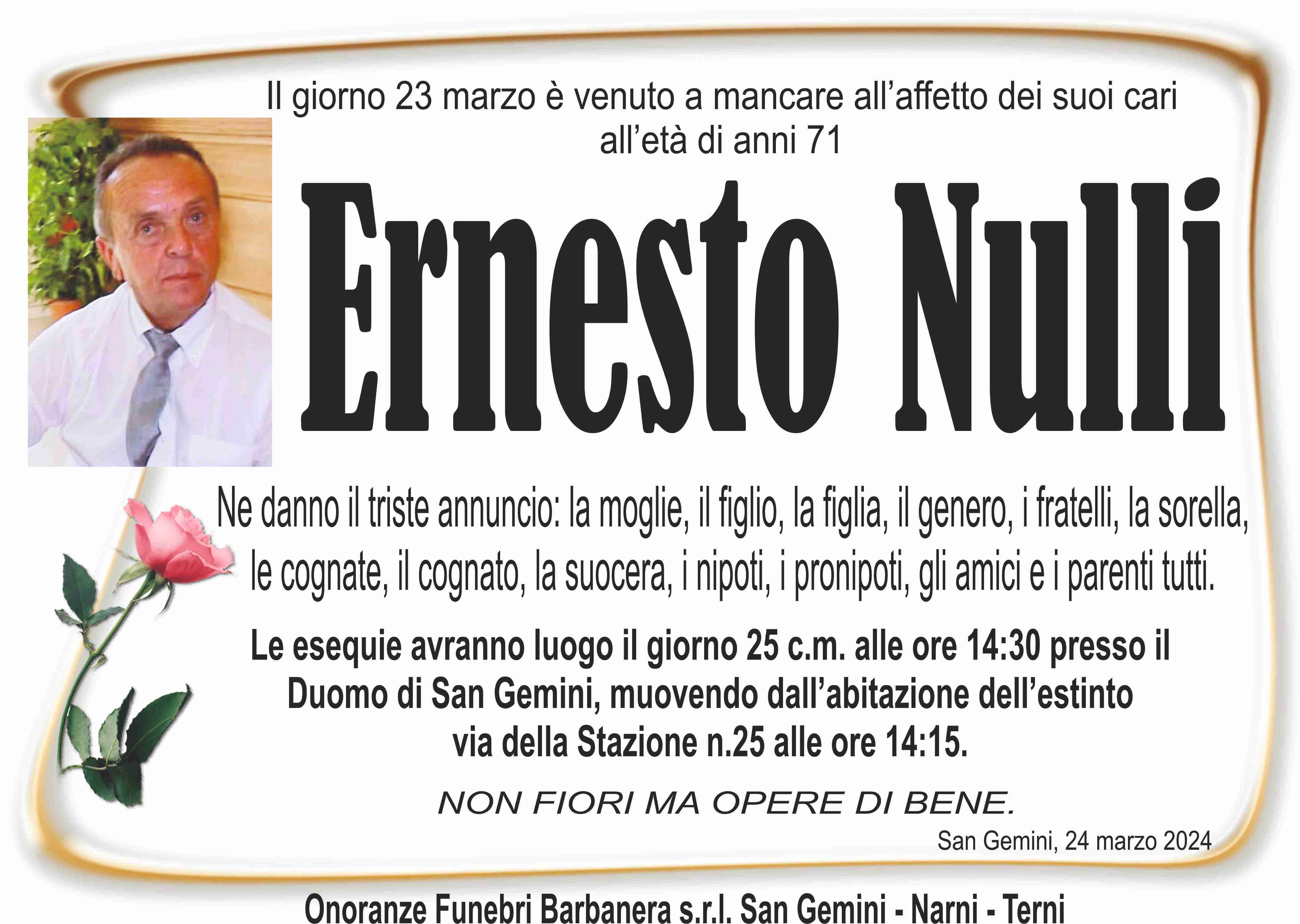 Ernesto Nulli