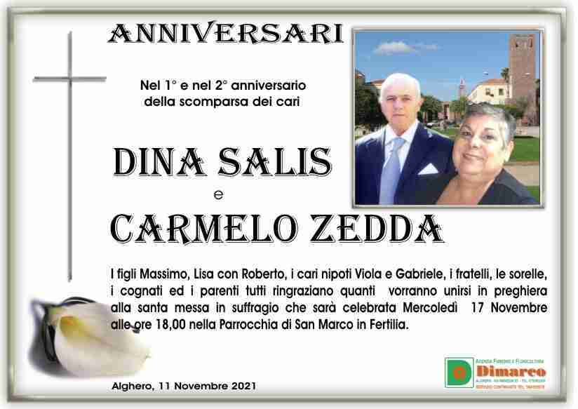 Dina Salis  e Carmelo Zedda