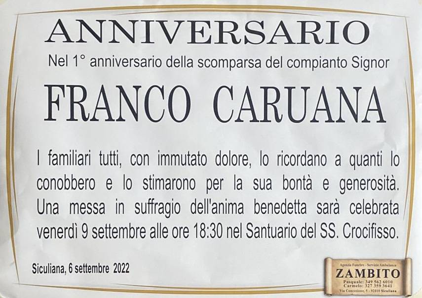 Franco Caruana