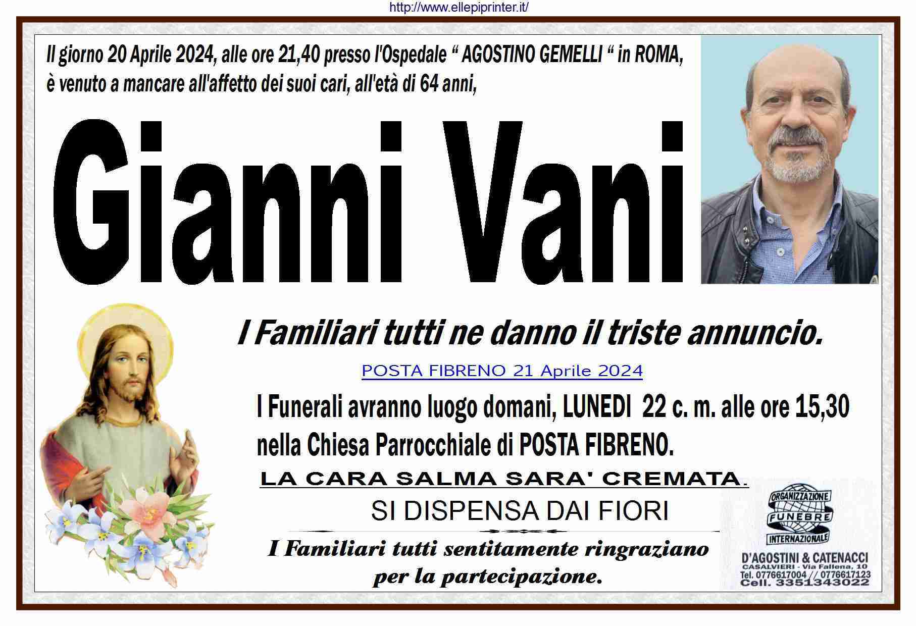 Gianni Vani