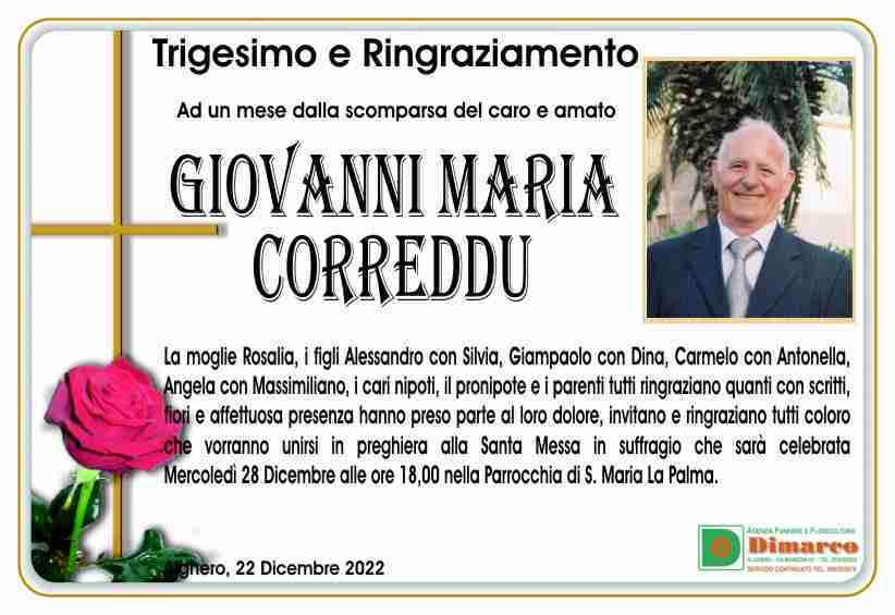 Giovanni Maria Correddu
