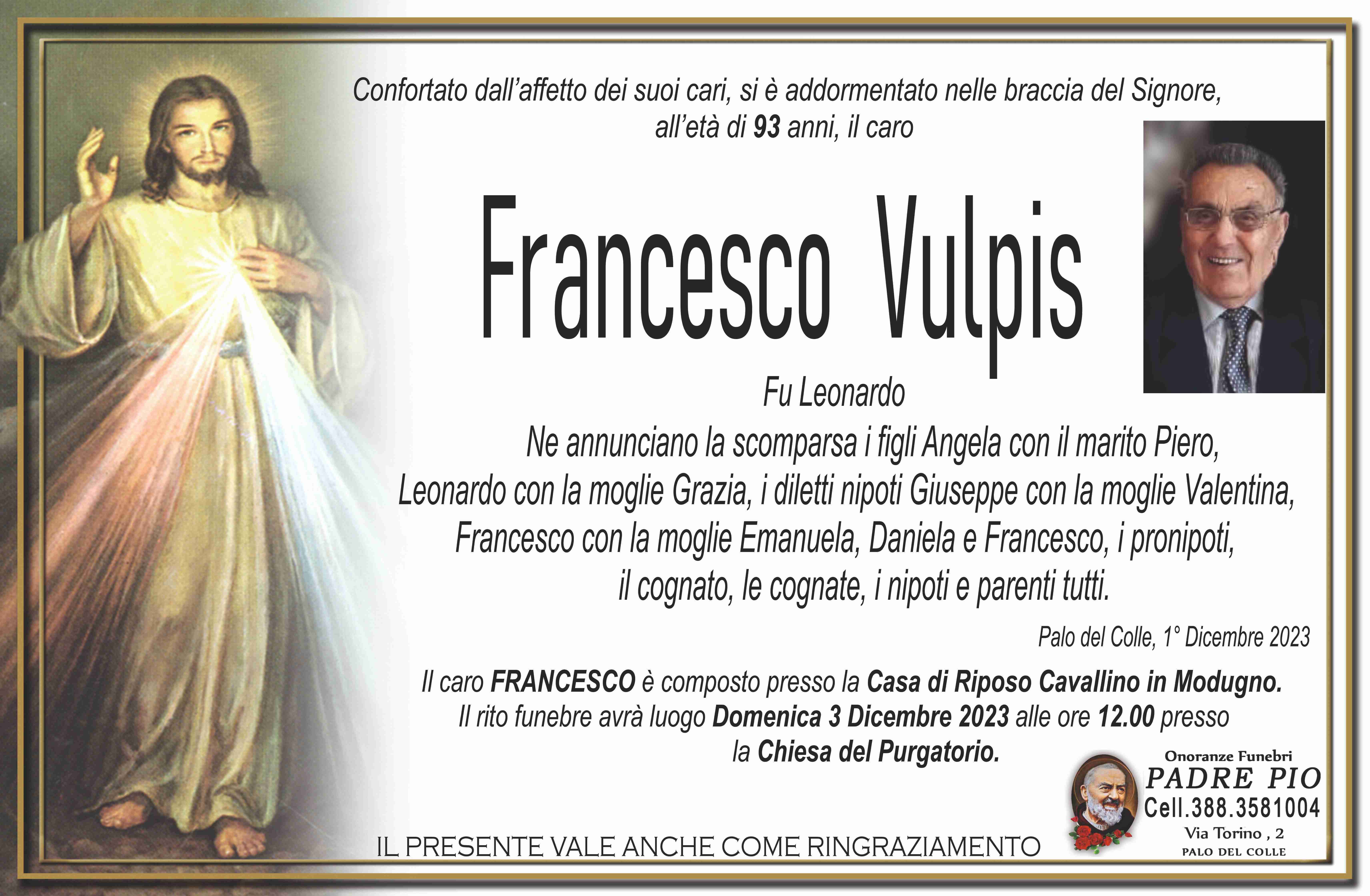 Francesco Vulpis