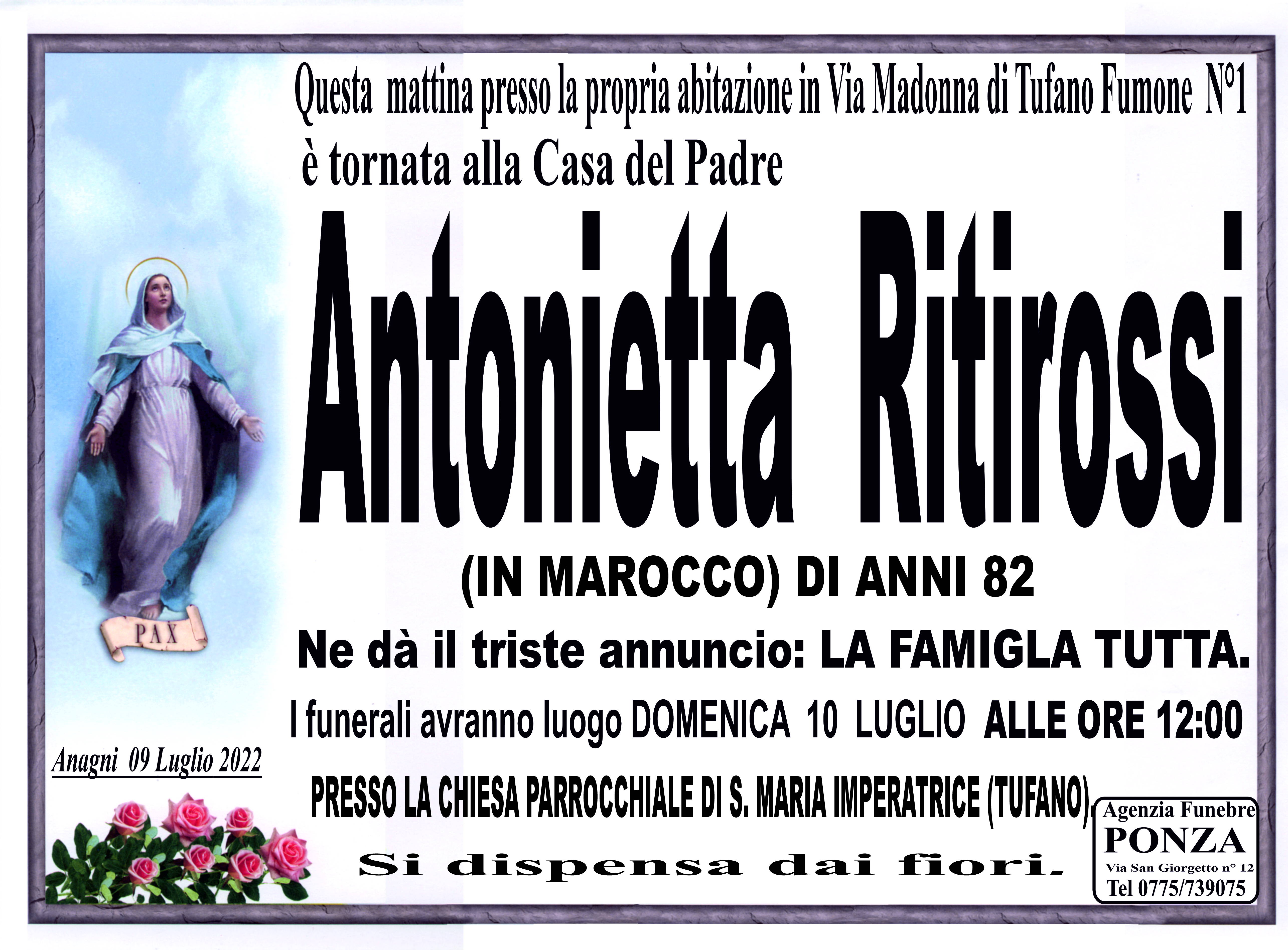 Antonietta Ritirossi