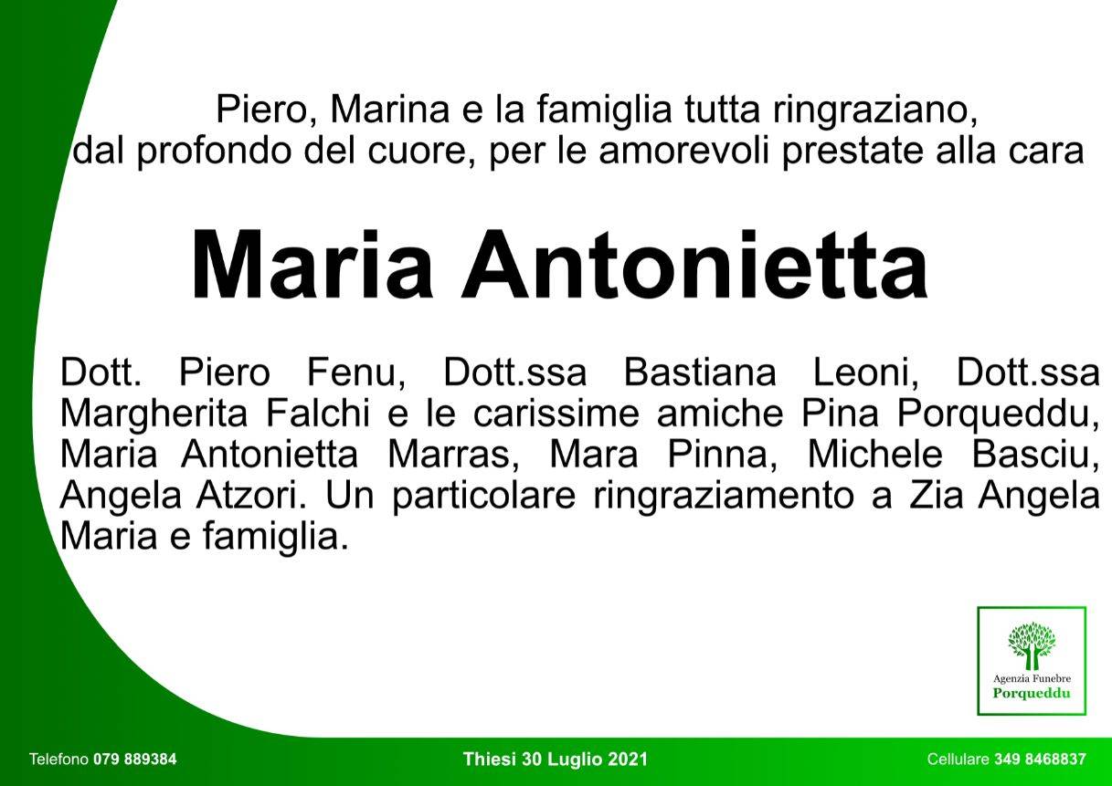 Maria Antonietta Mannu