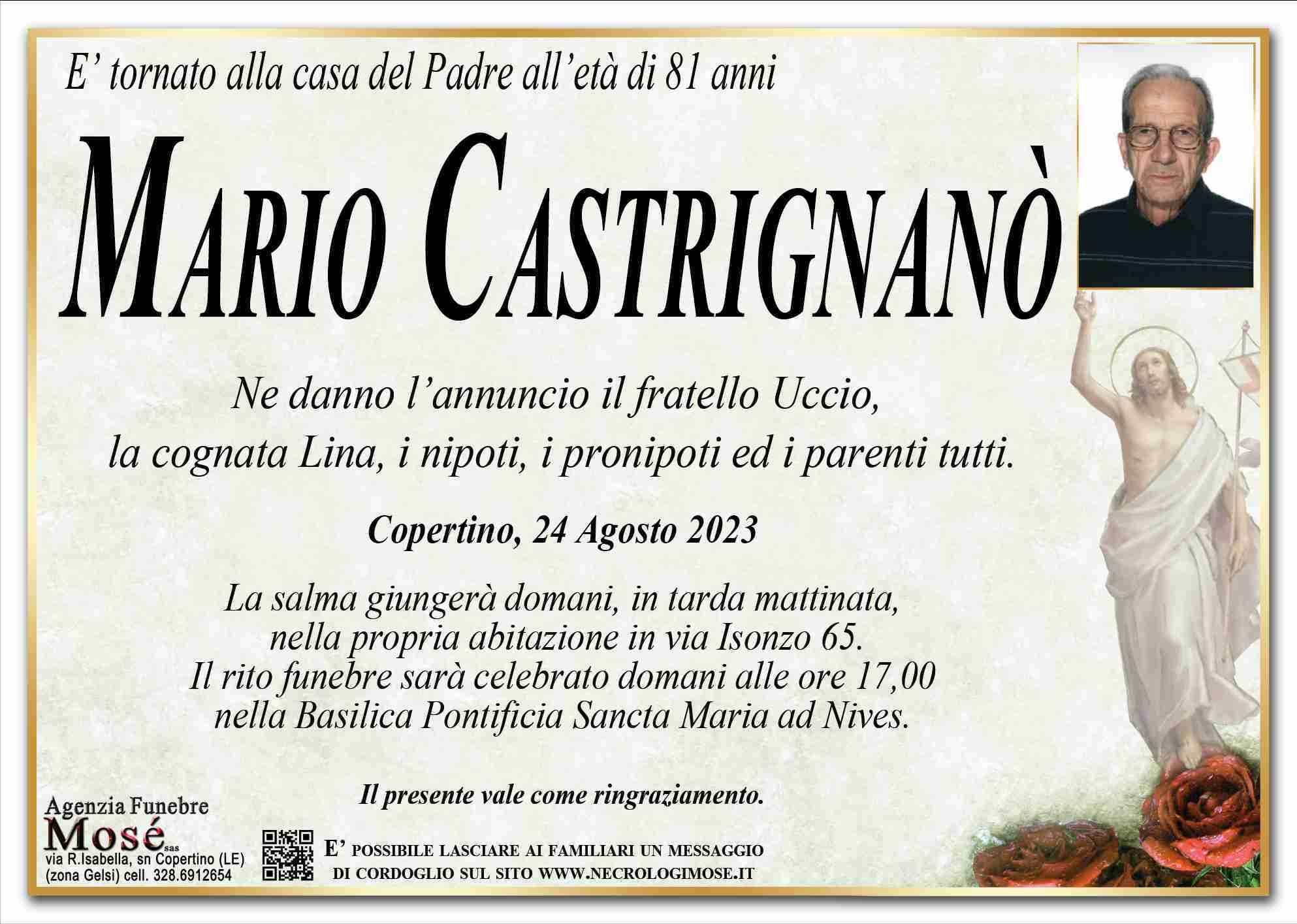 Mario Castrignanò