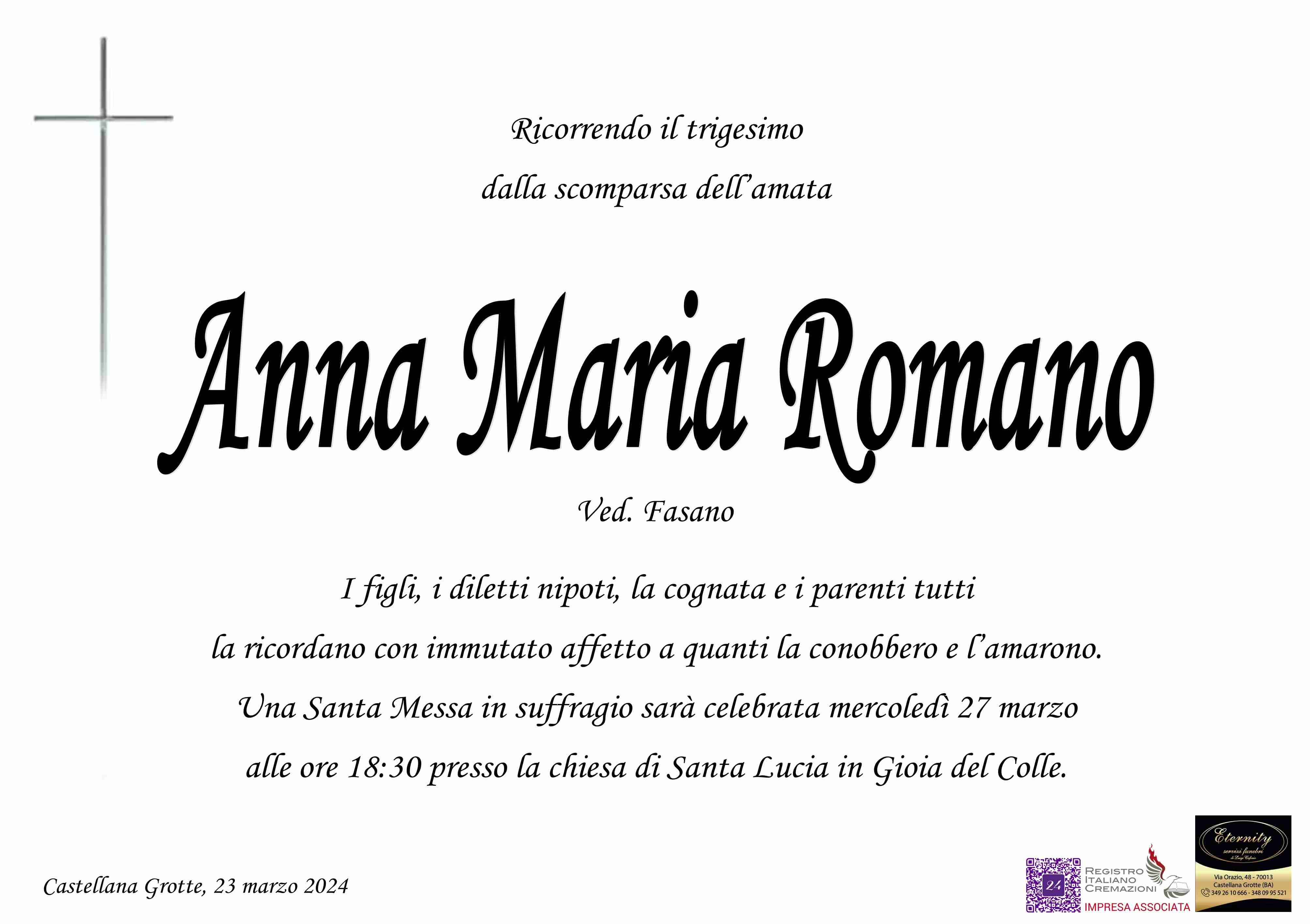 Anna Maria Romano