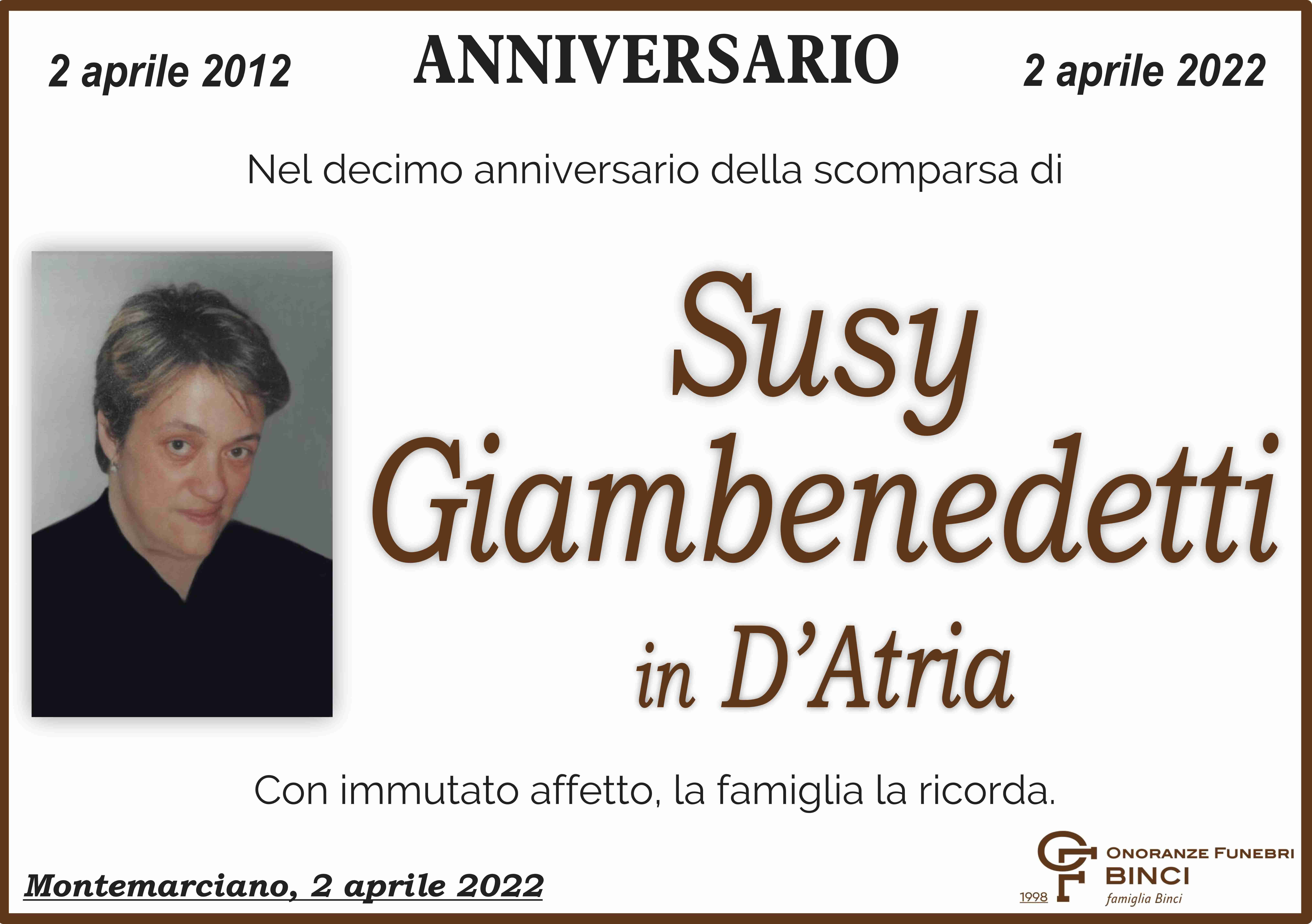 Susy Giambenedetti