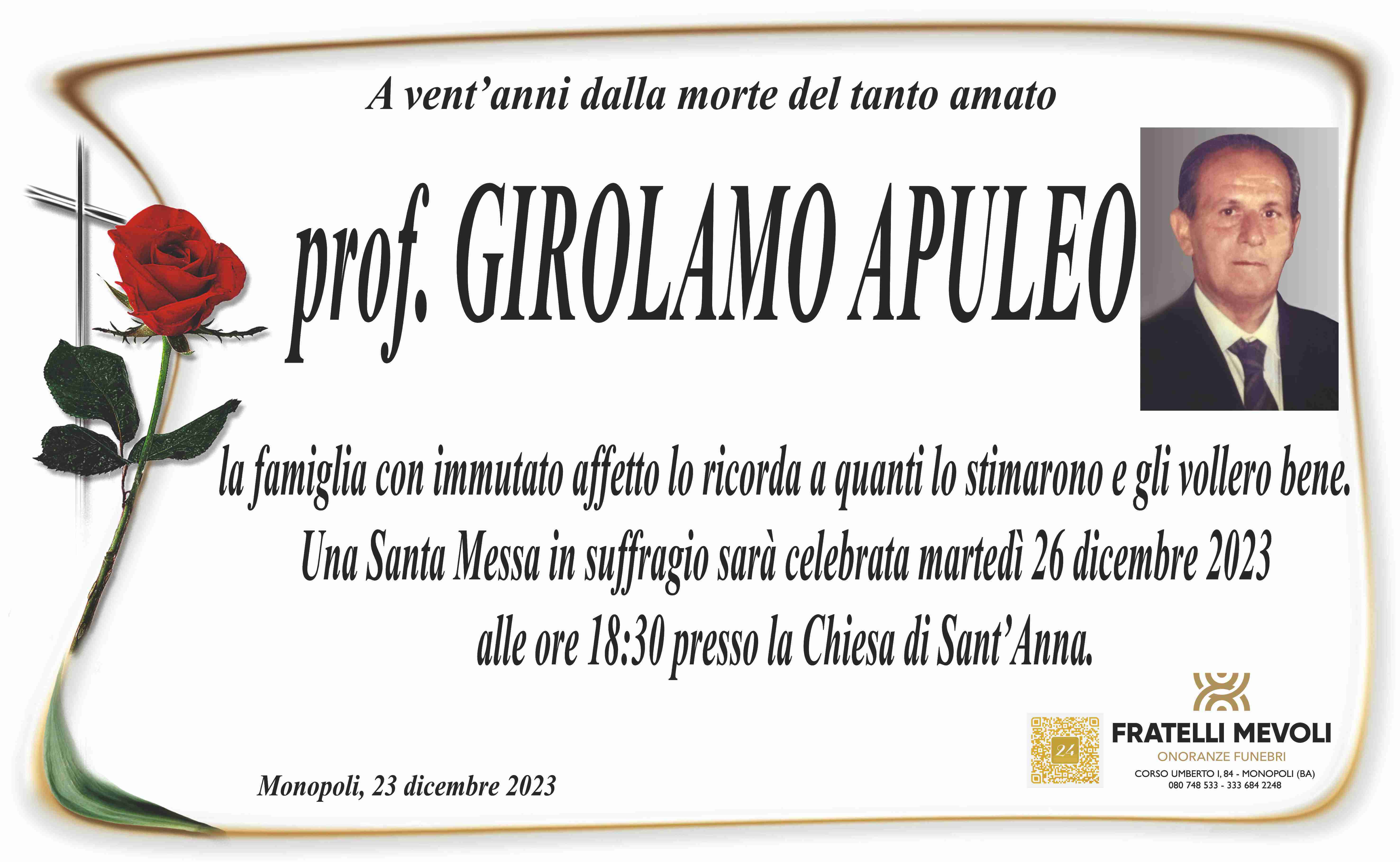 Girolamo Apuleo