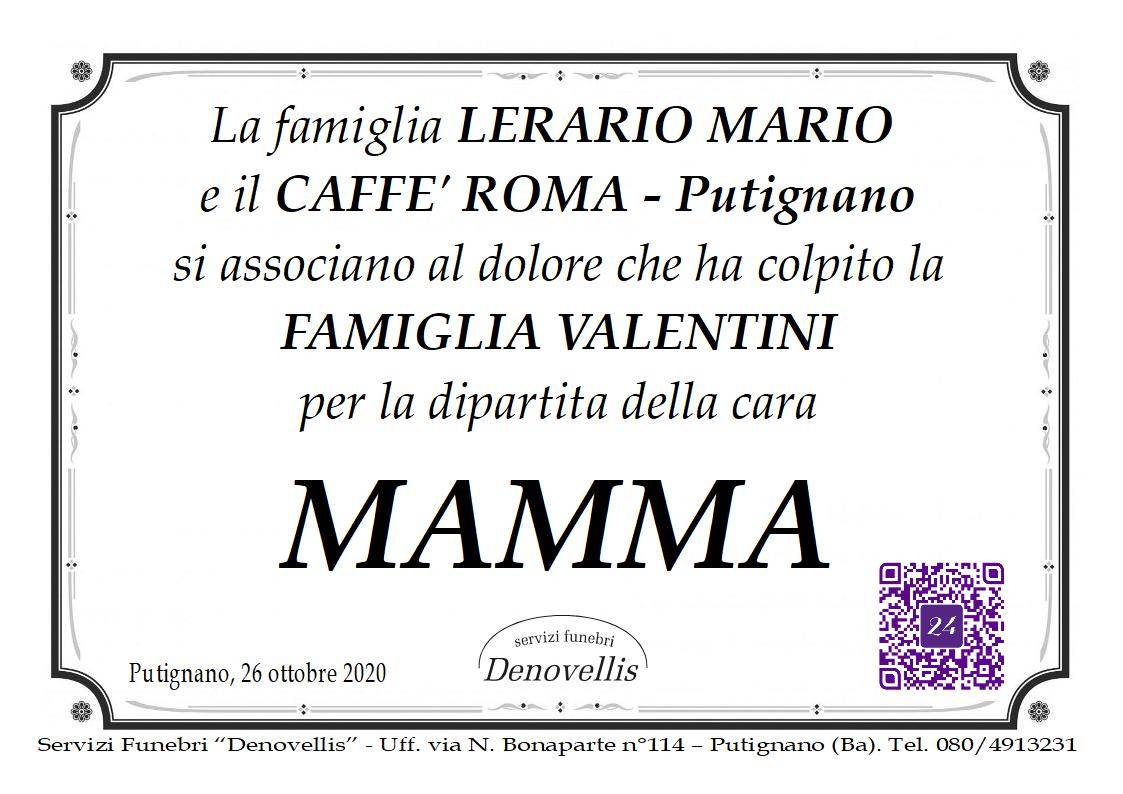 La famiglia Lerario Mario ed il Caffè Roma - Putignano