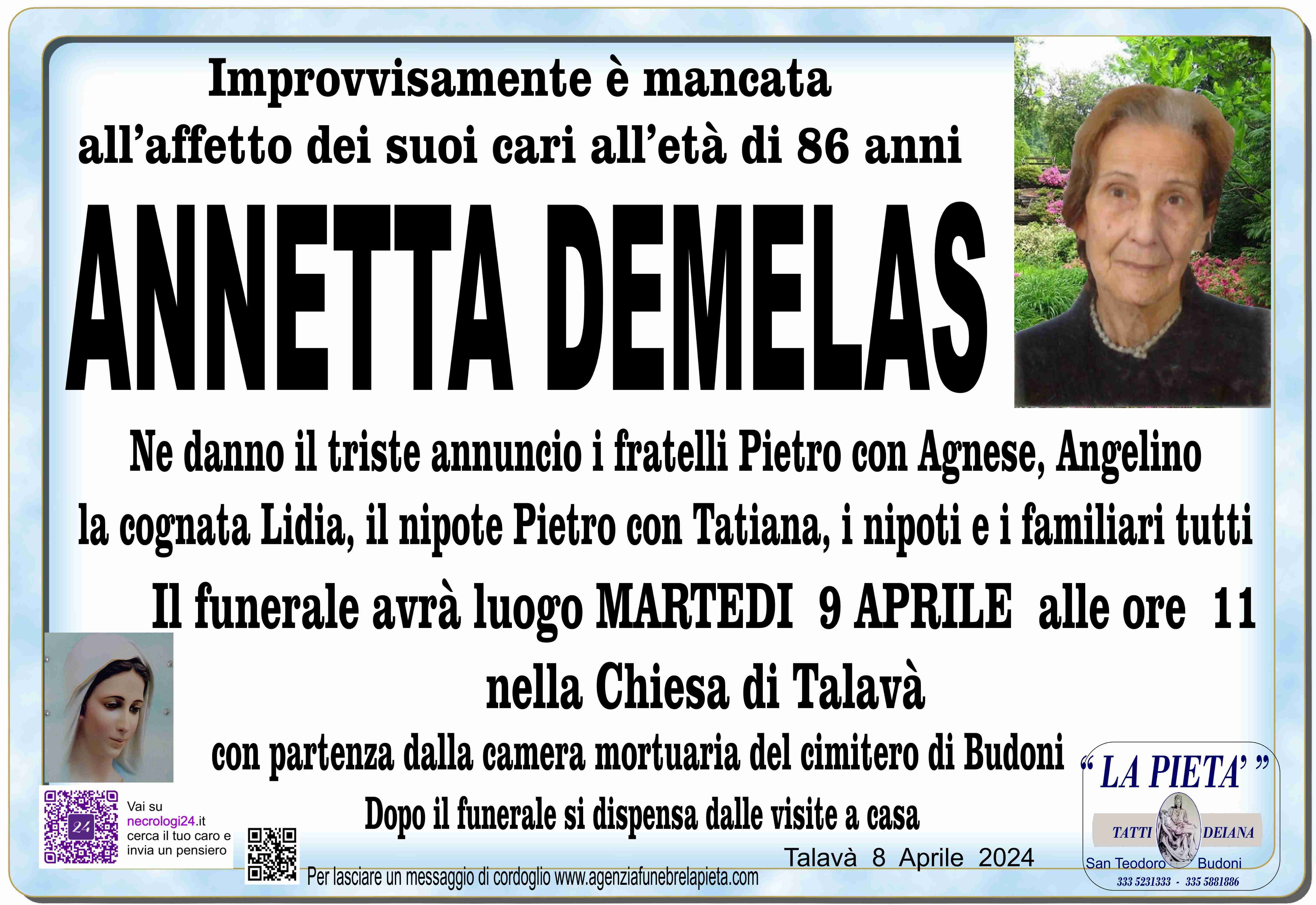 Annetta Demelas
