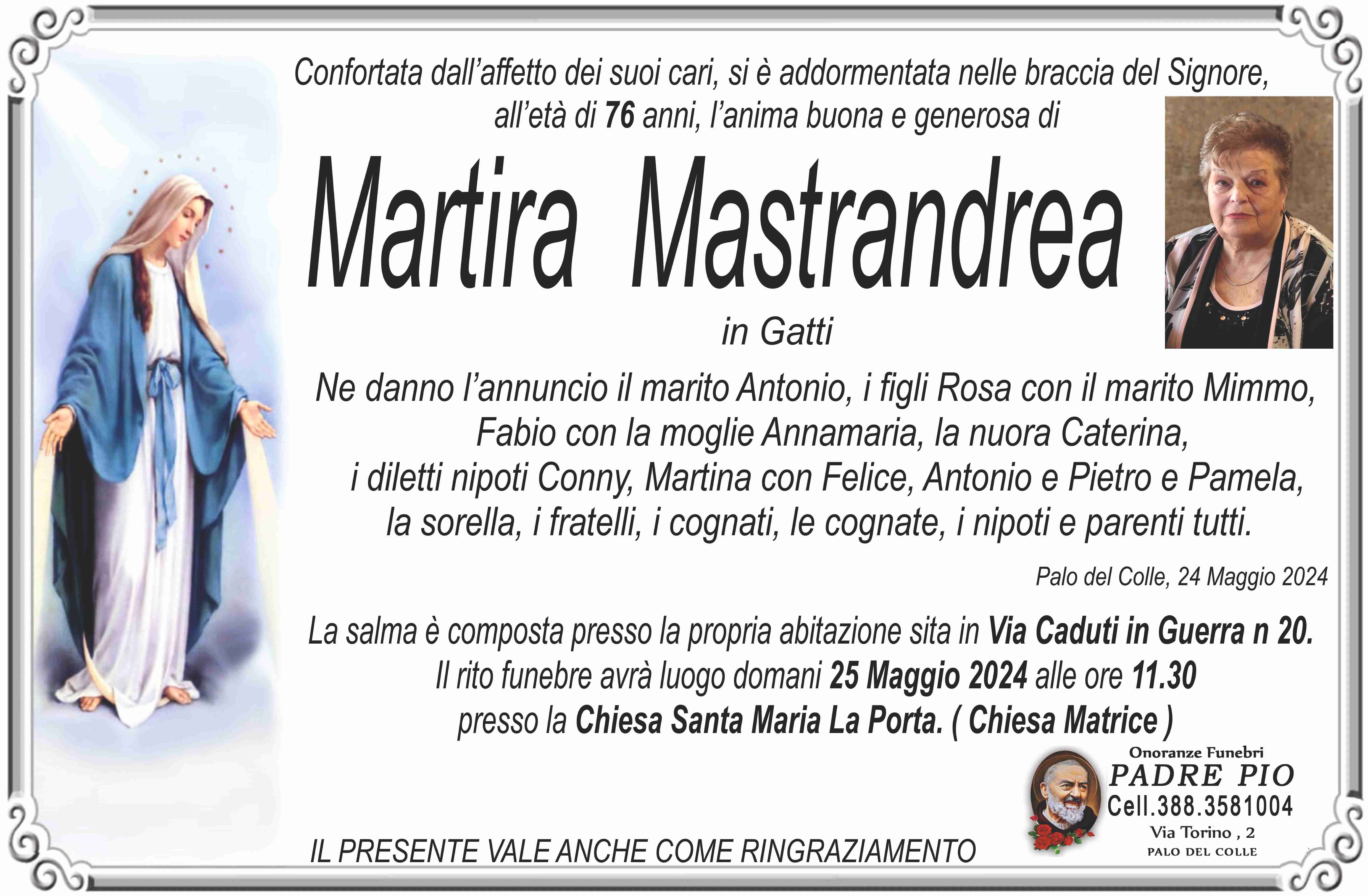 Martira Mastrandrea