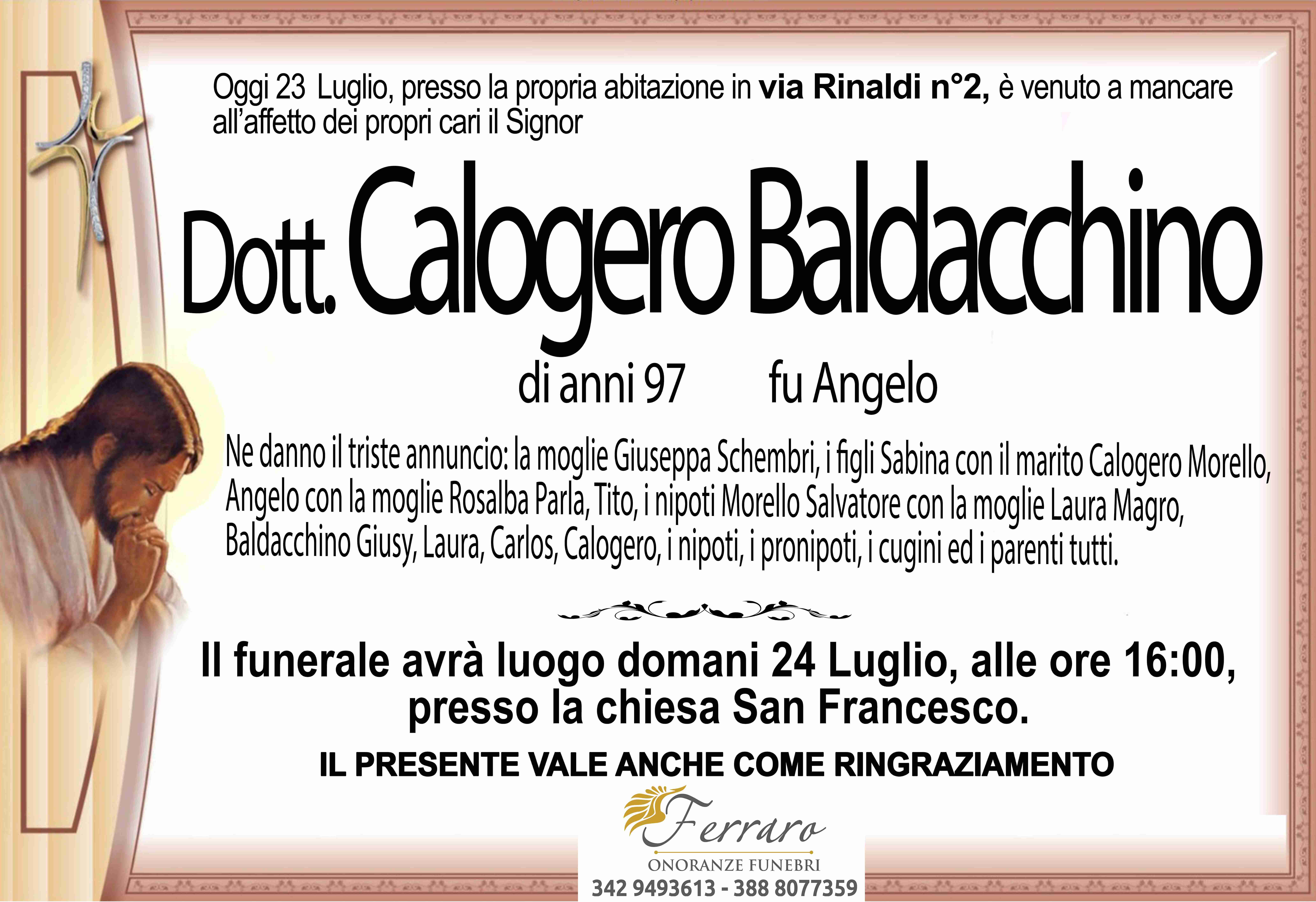 Calogero Baldacchino