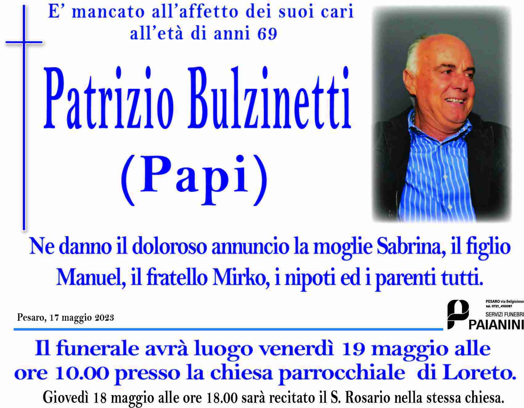 Patrizio Bulzinetti