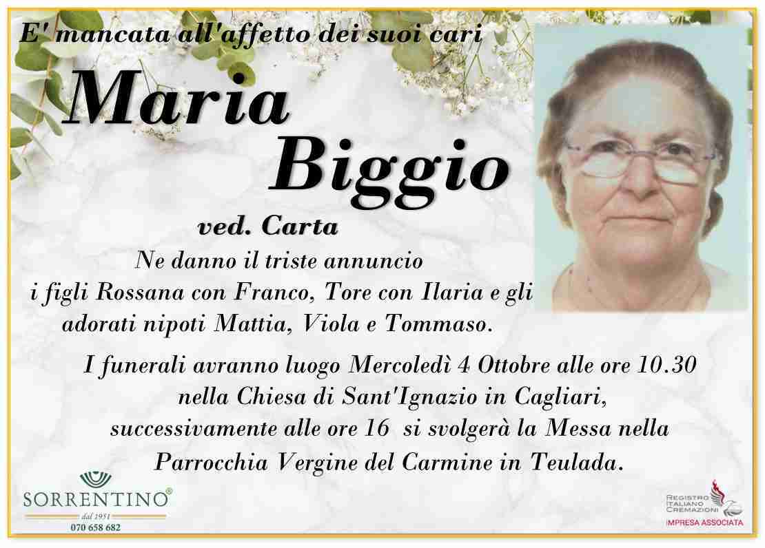 Maria Biggio