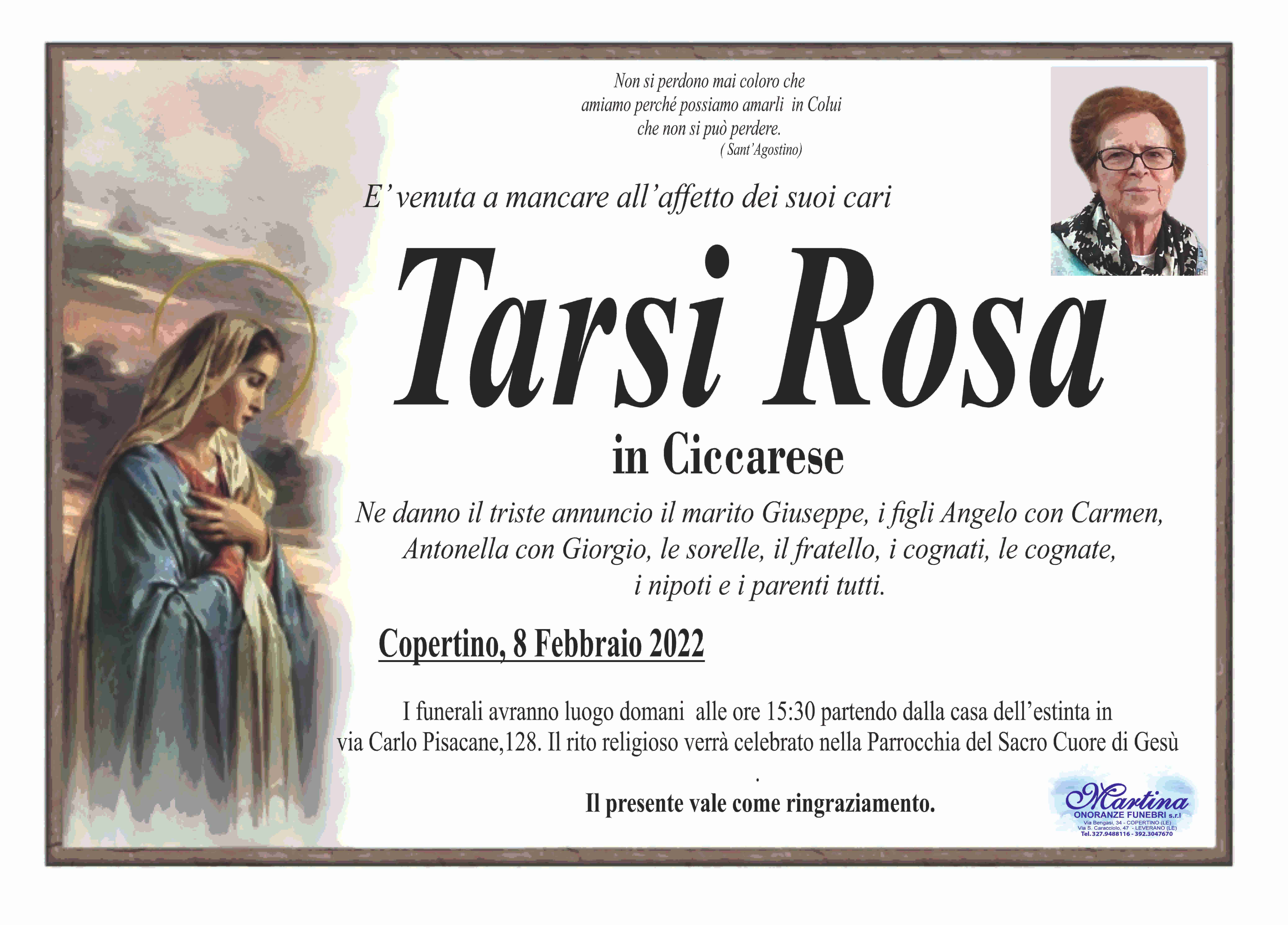 Rosa Tarsi