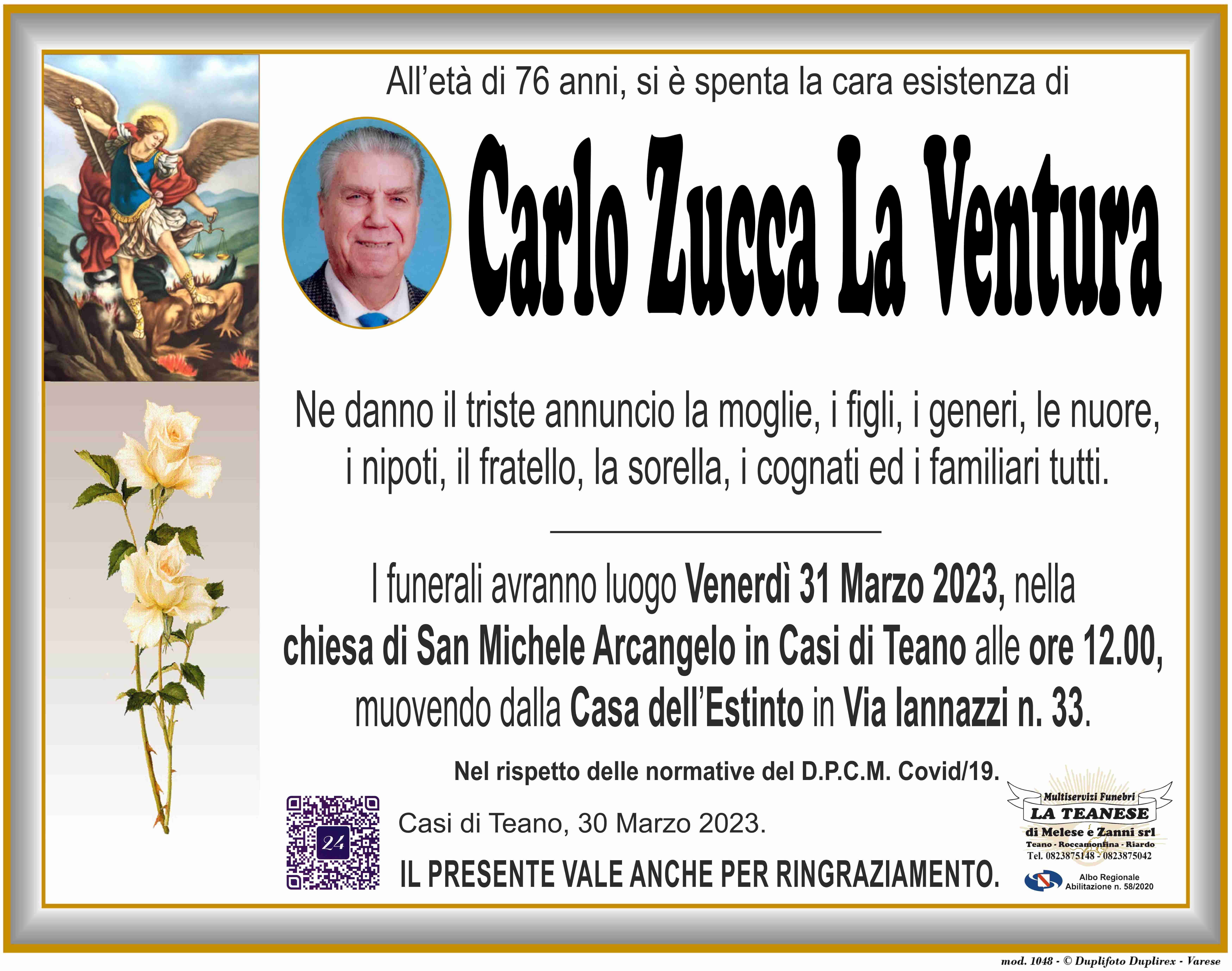 Carlo Zucca La Ventura