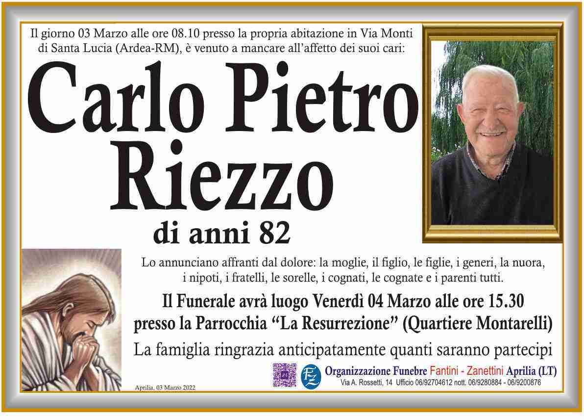 Carlo Pietro Riezzo