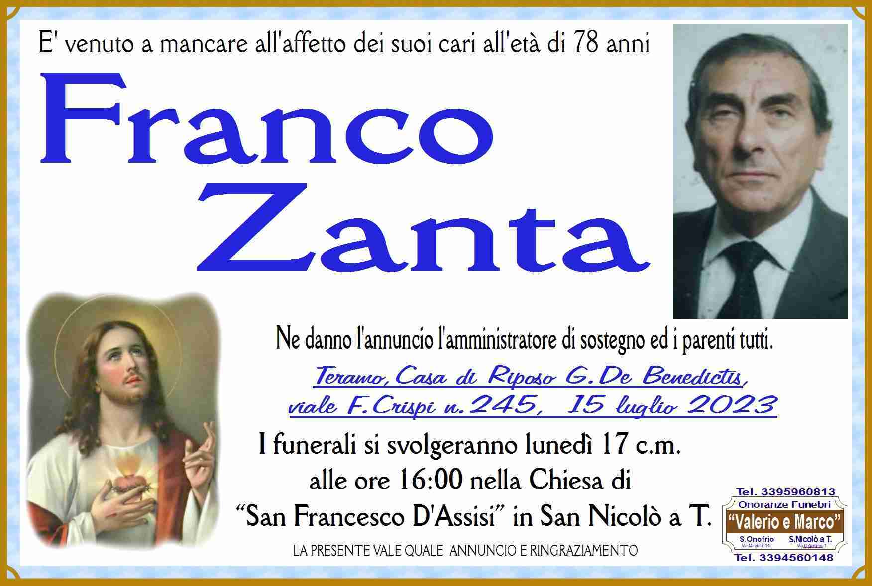 Franco Zanta