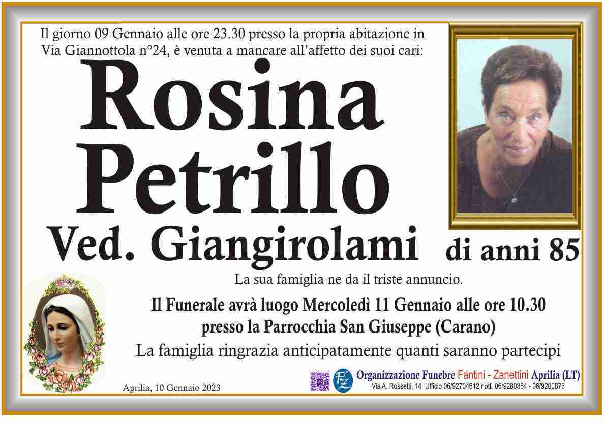 Rosina Petrillo