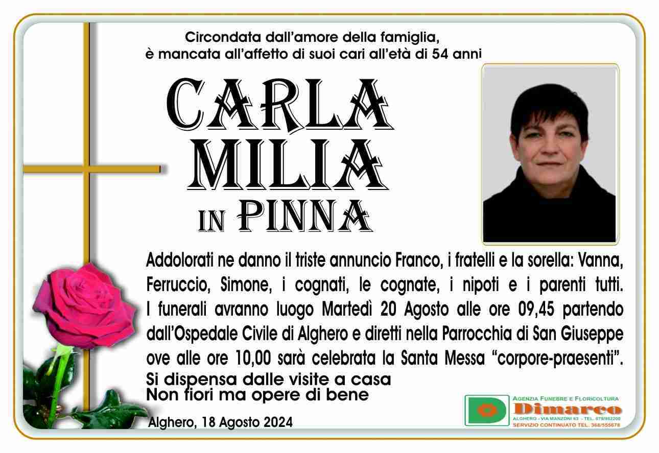 Carla Milia in Pinna