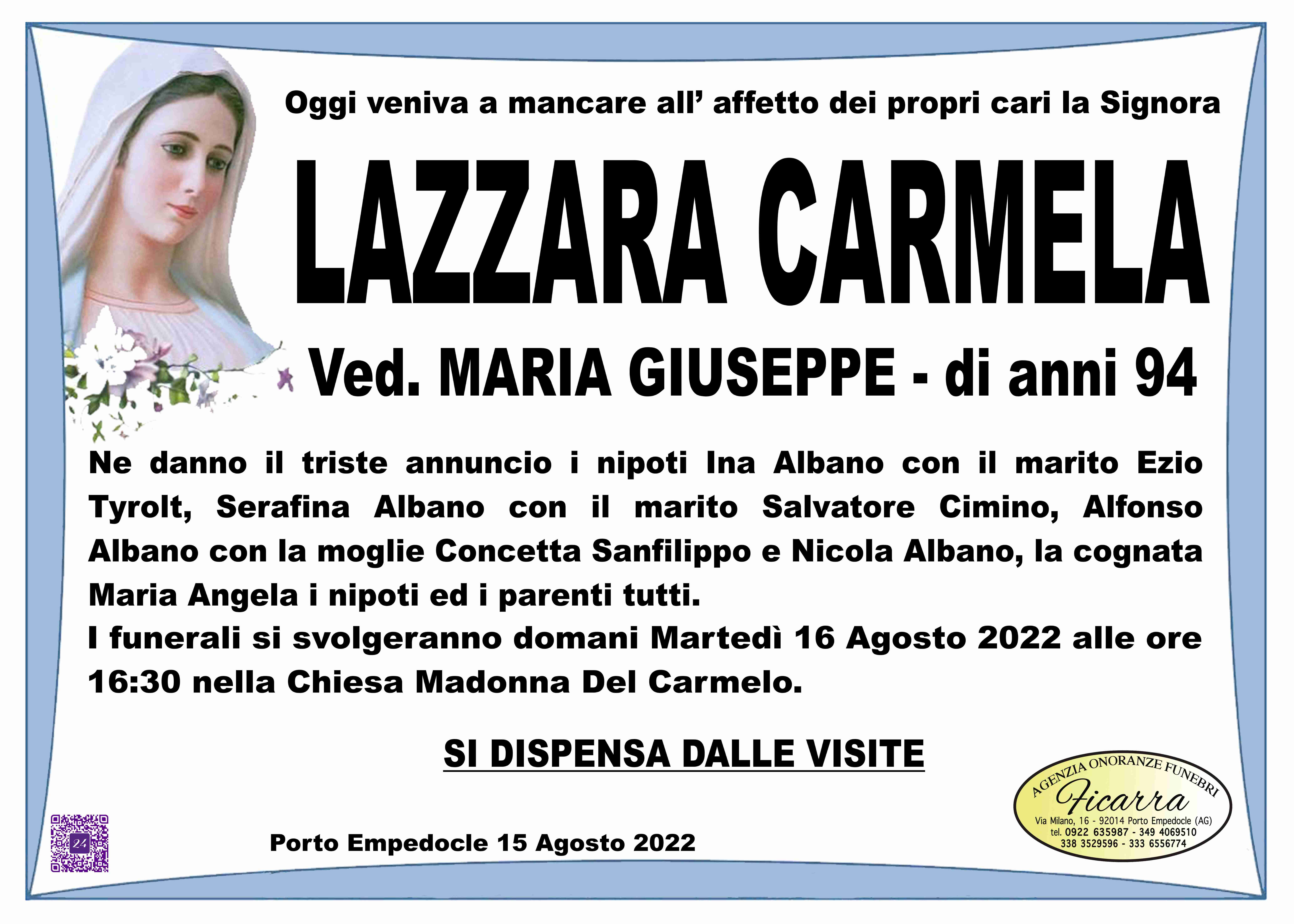 Carmela Lazzara