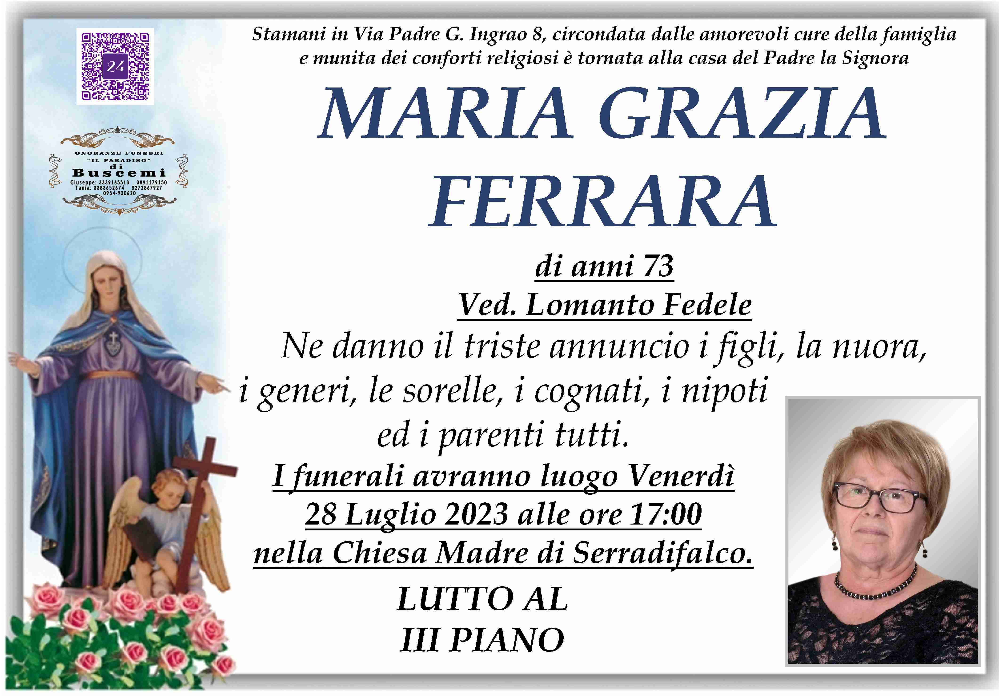Maria Grazia Ferrara