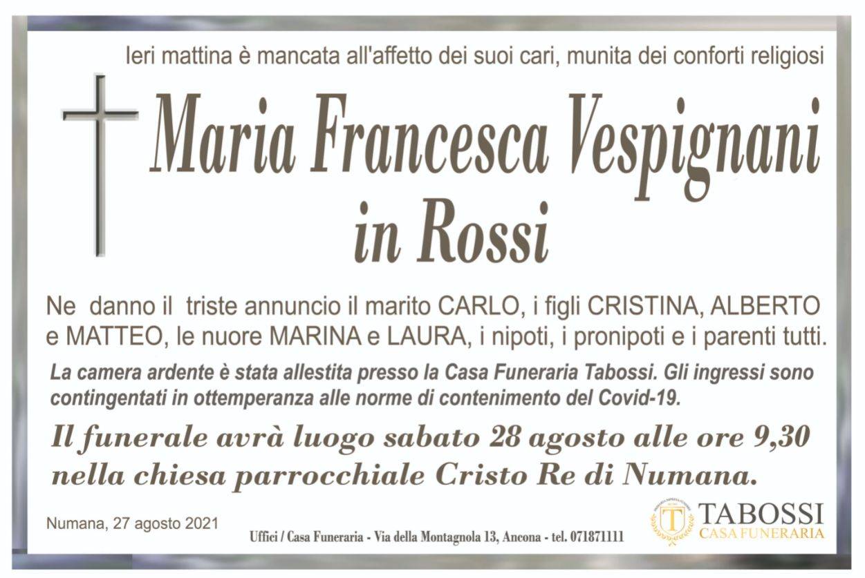 Maria Francesca Vespignani