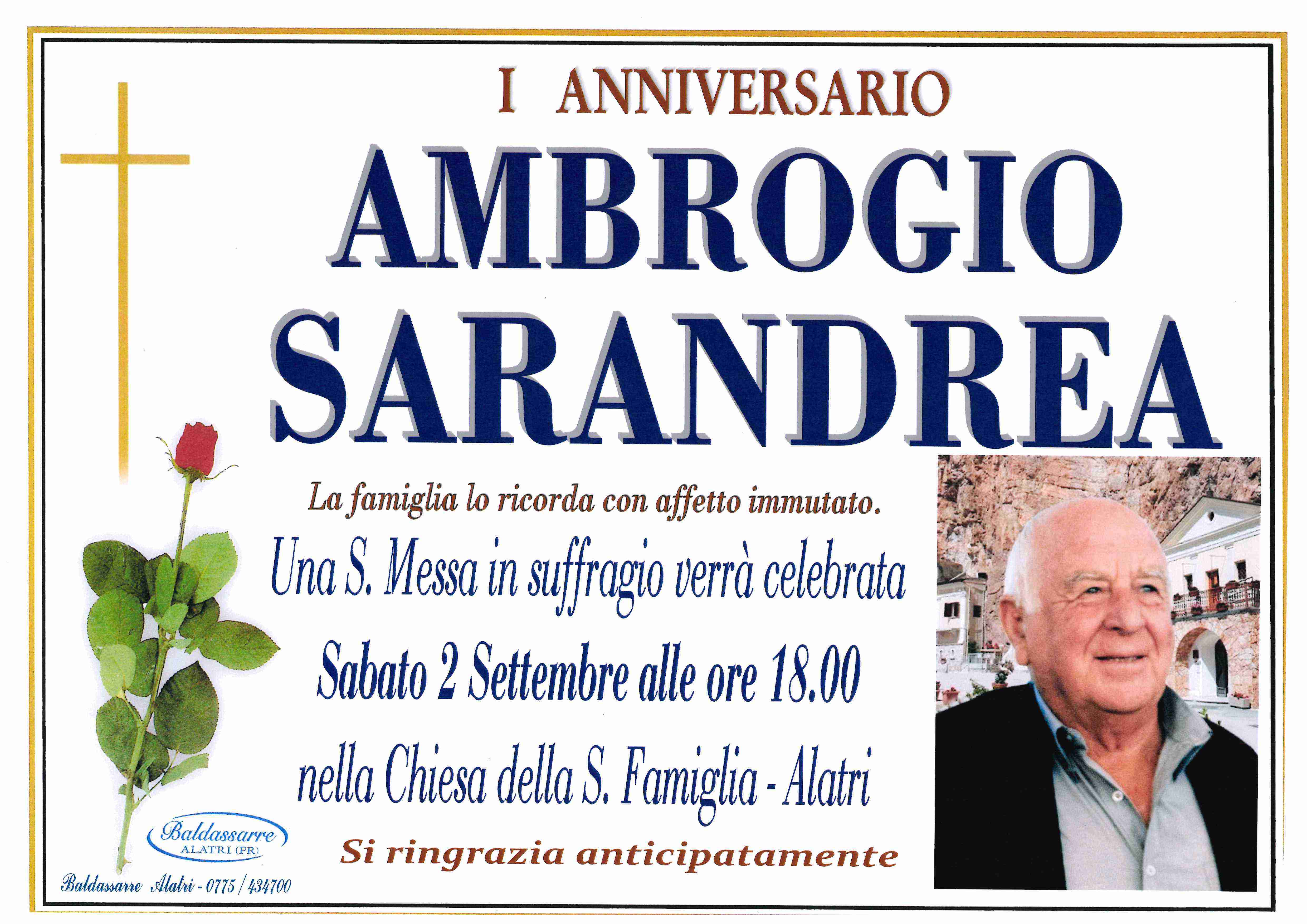 Ambrogio Sarandrea