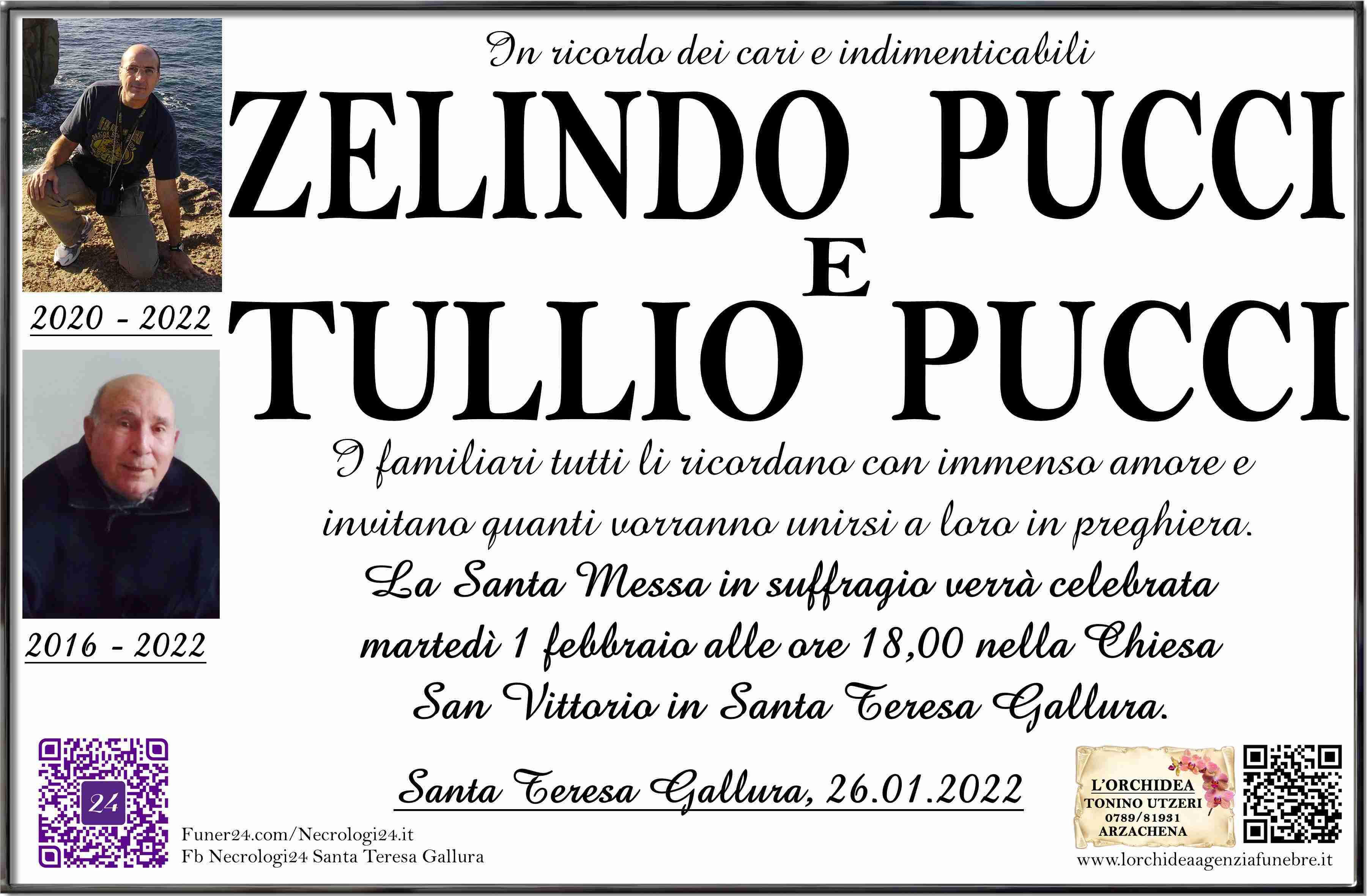 Zelindo Pucci e Tullio Pucci