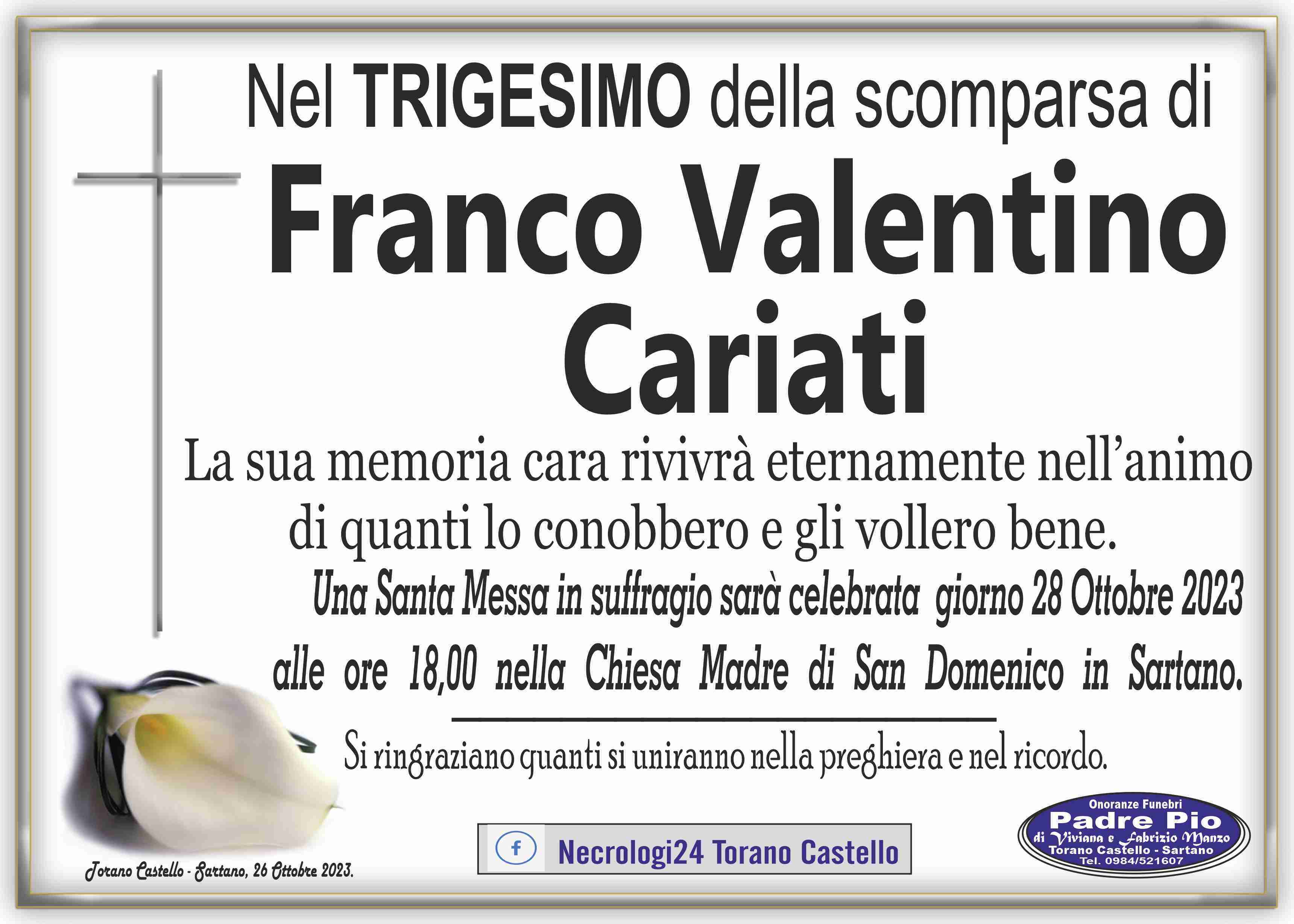 Franco Valentino Cariati