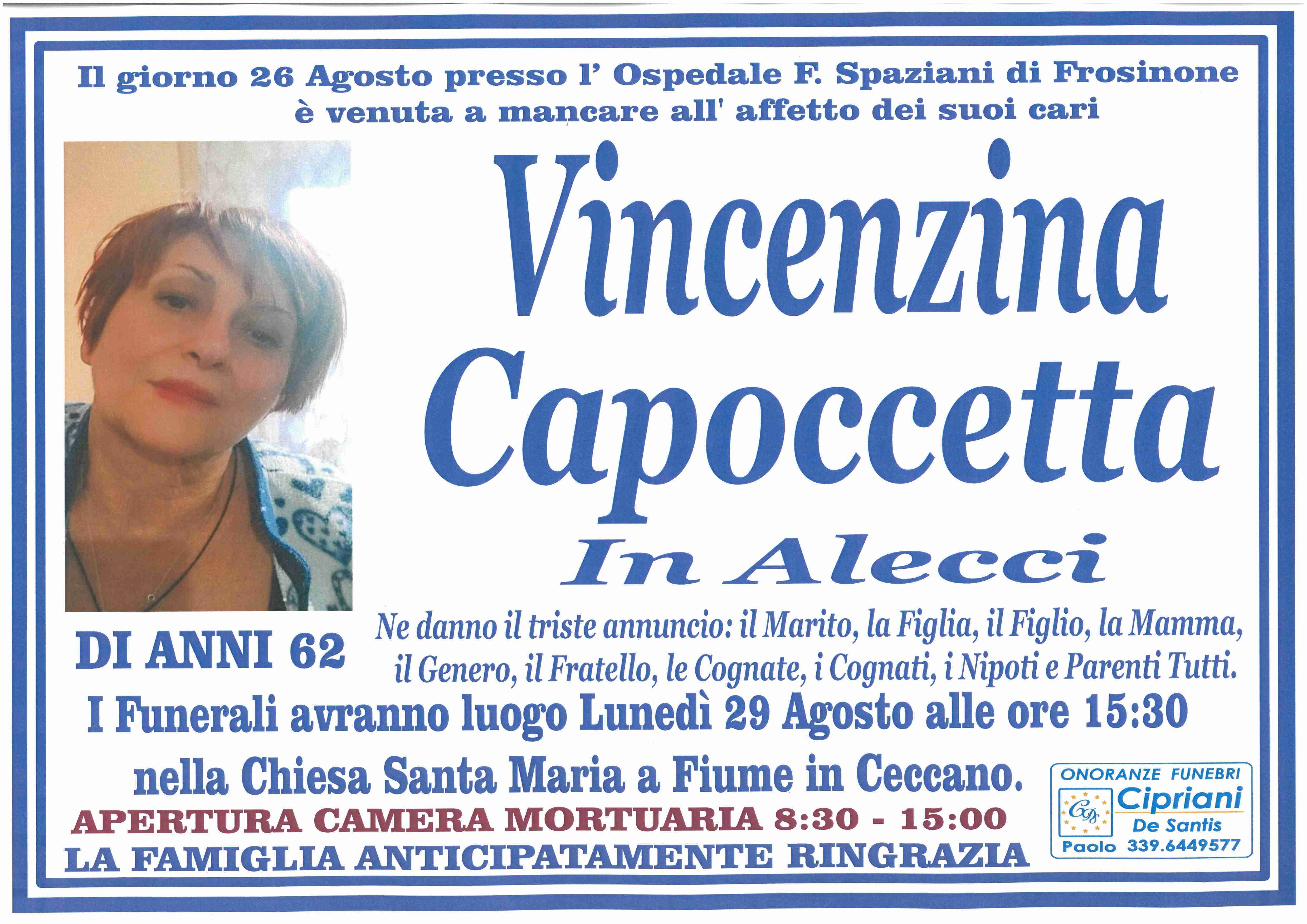 Vincenzina Capoccetta
