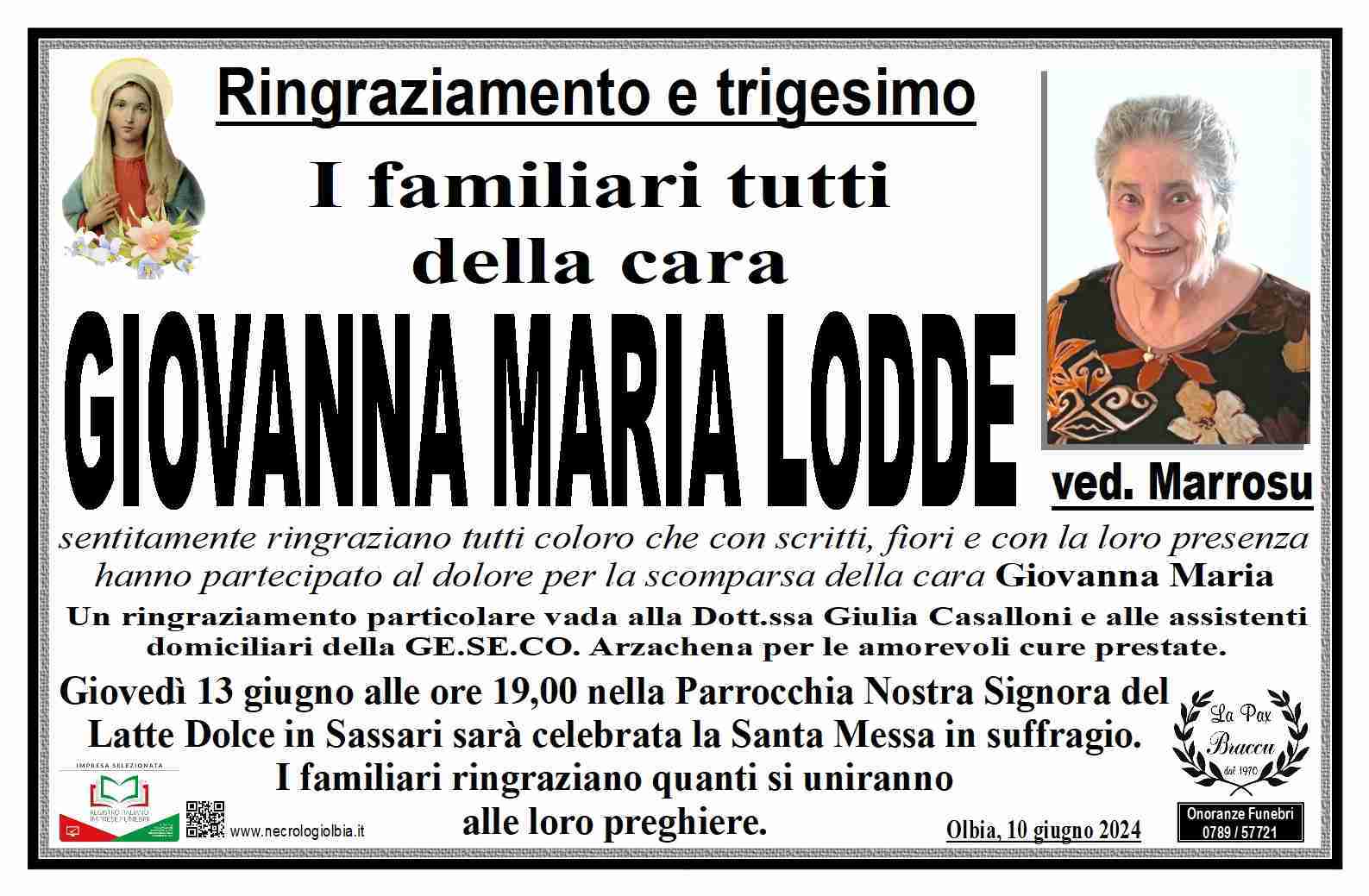 Giovanna Maria Lodde