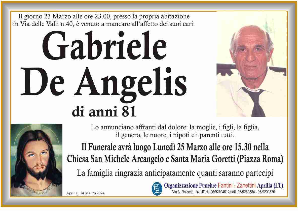 Gabriele De Angelis