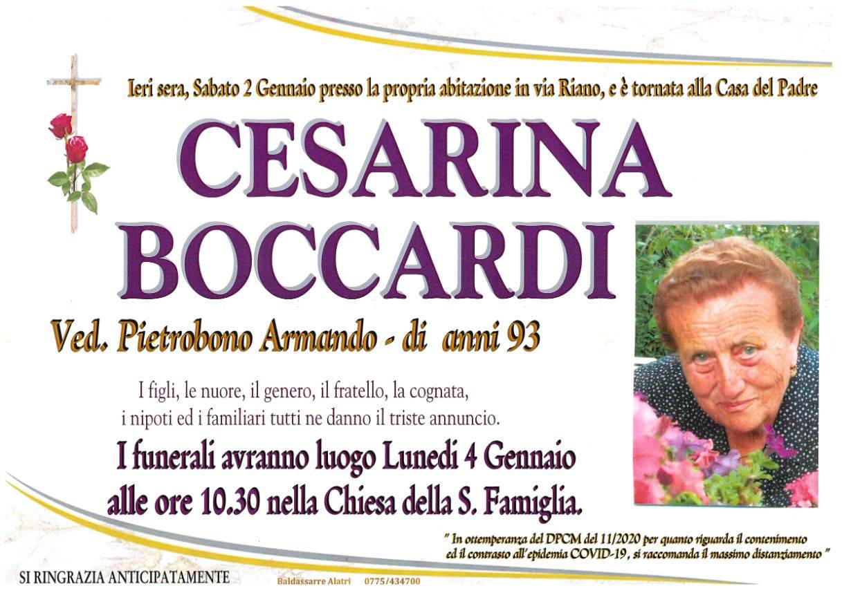 Cesarina Boccardi