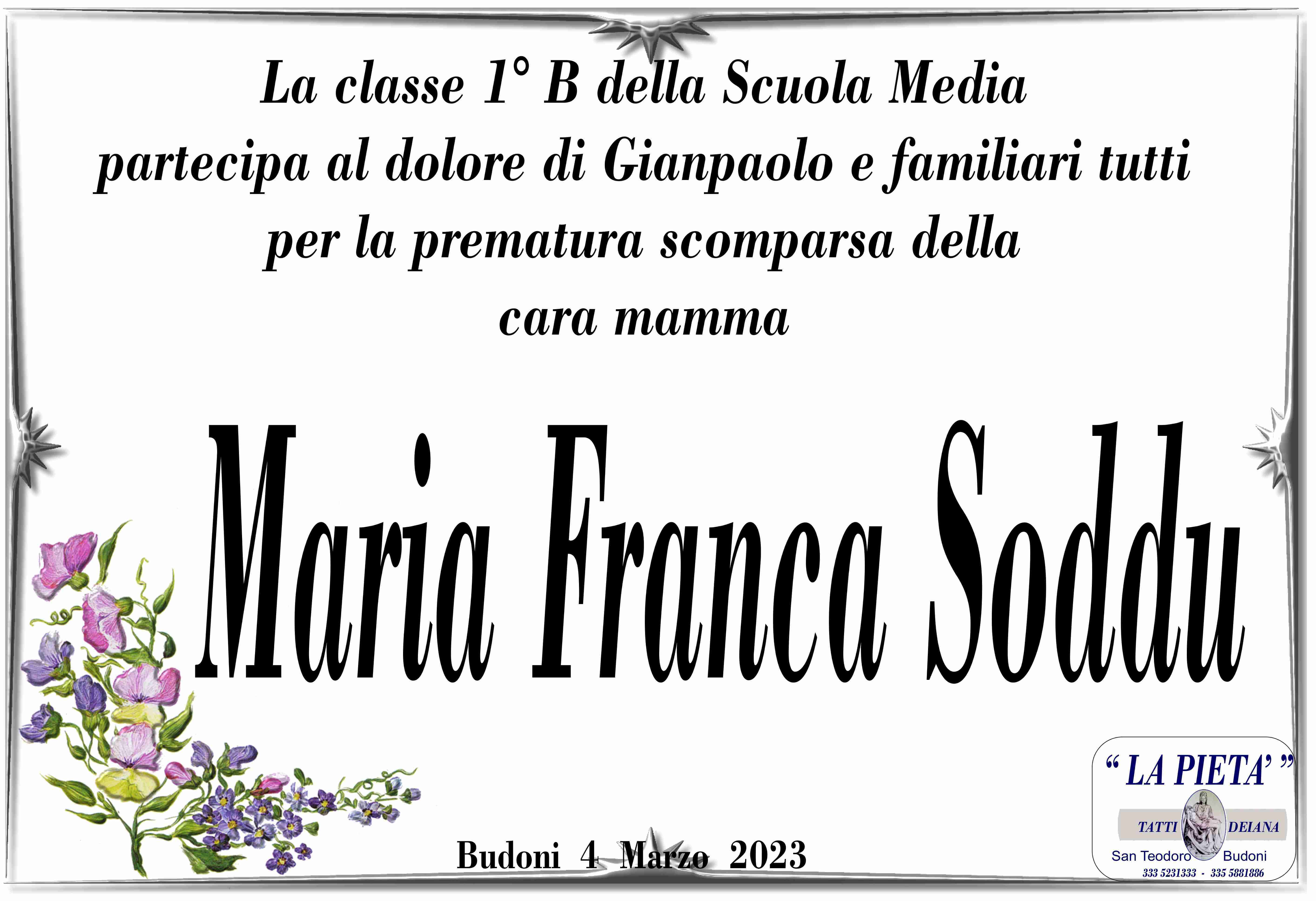 Maria Franca Soddu