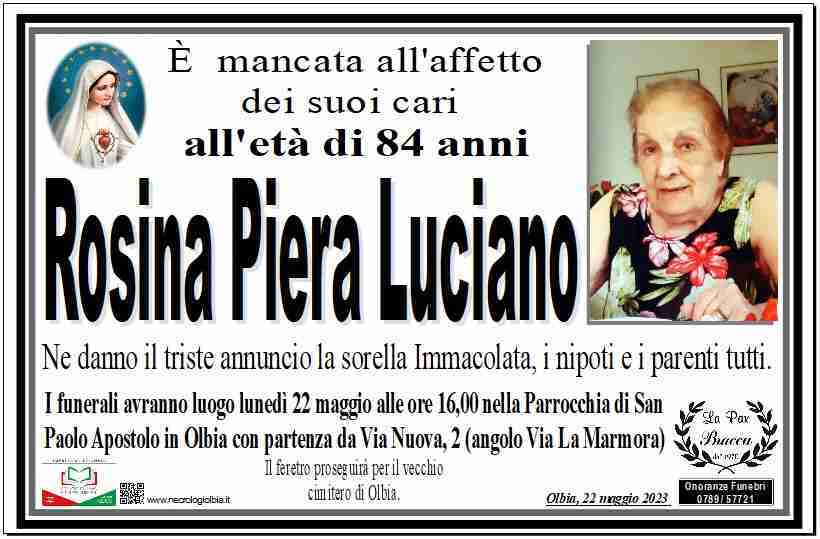 Rosina Piera Luciano