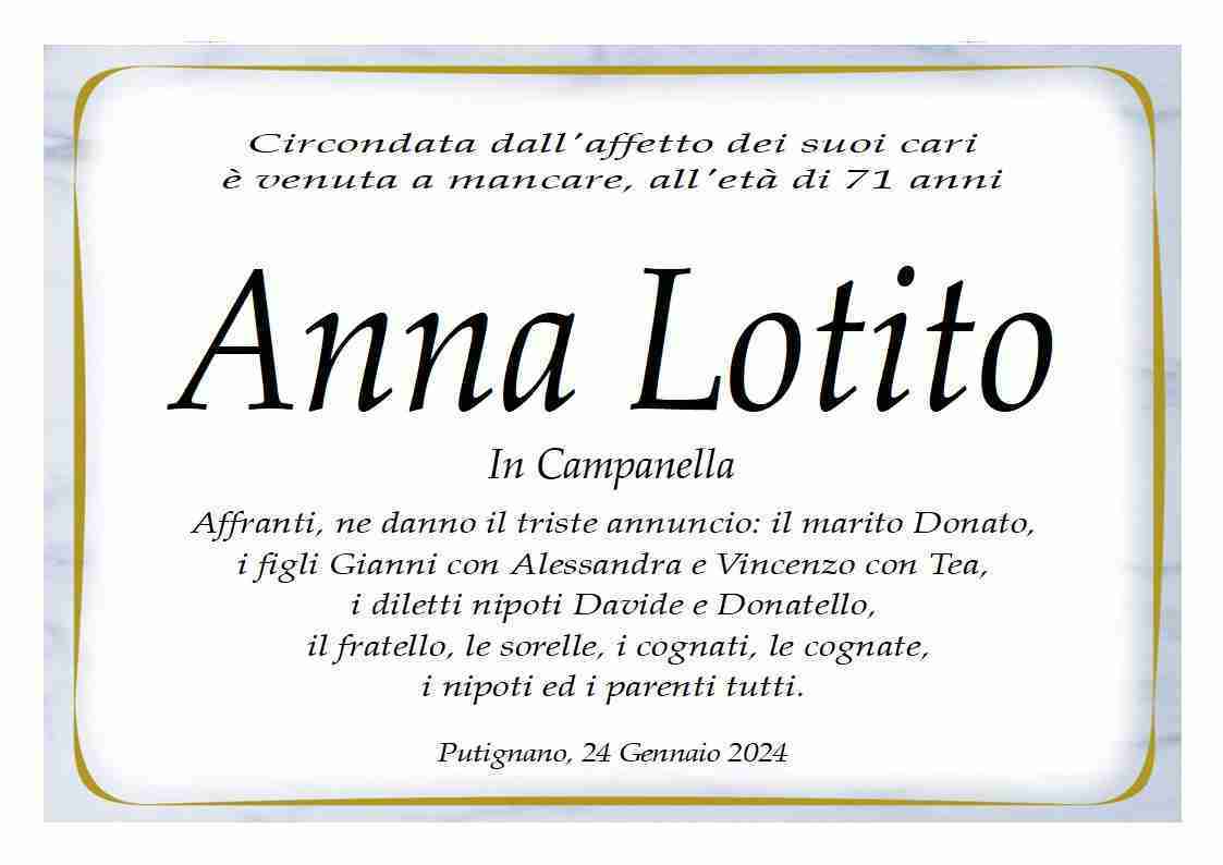 Anna Lotito