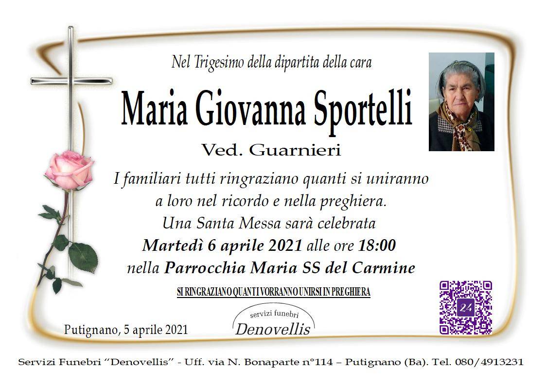 Maria Giovanna Sportelli