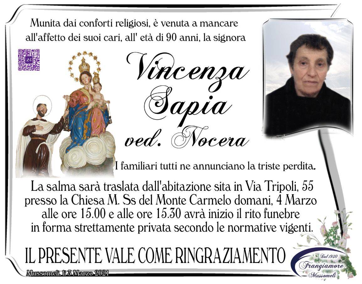 Vincenza Sapia