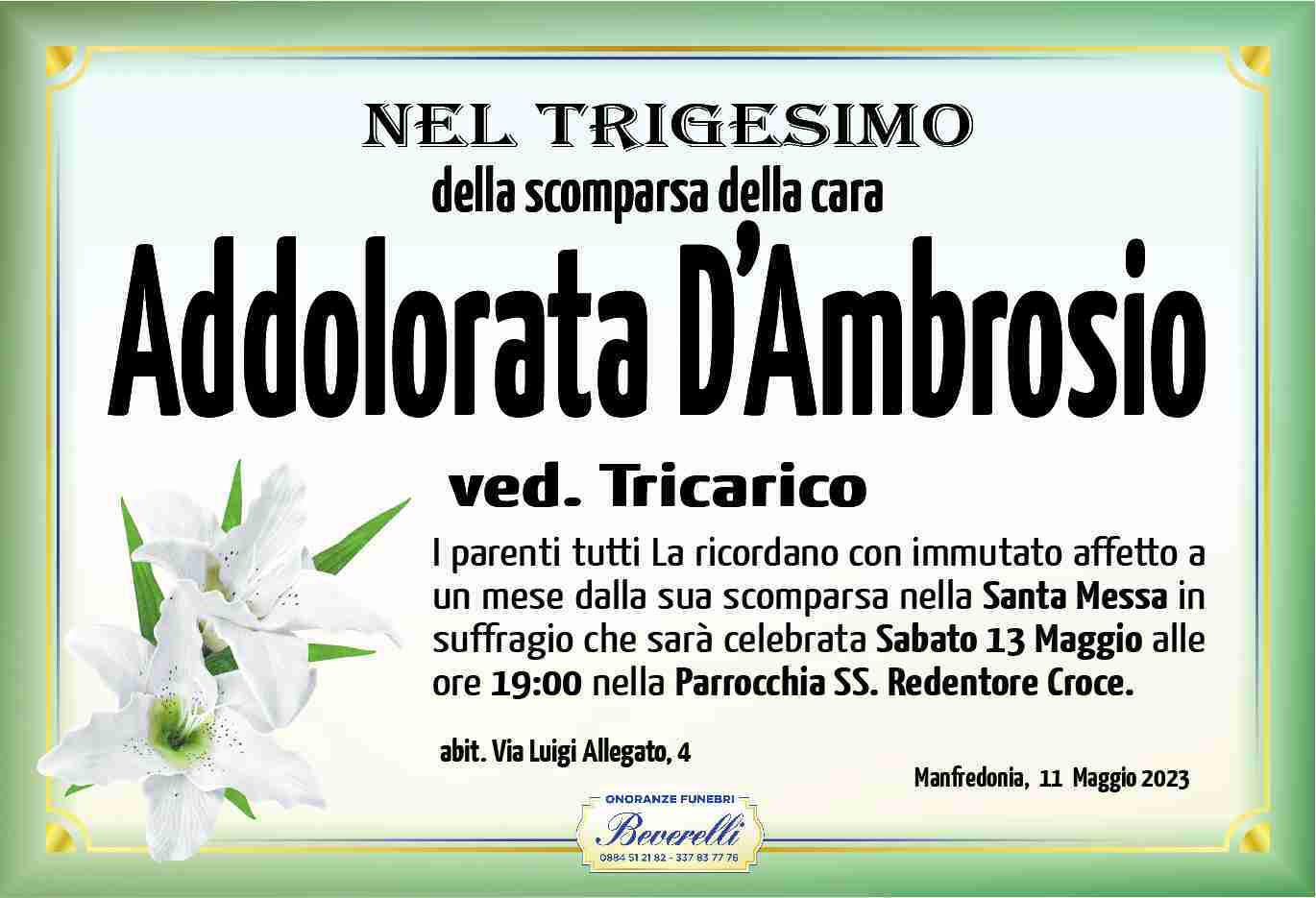 Addolorata D'Ambrosio