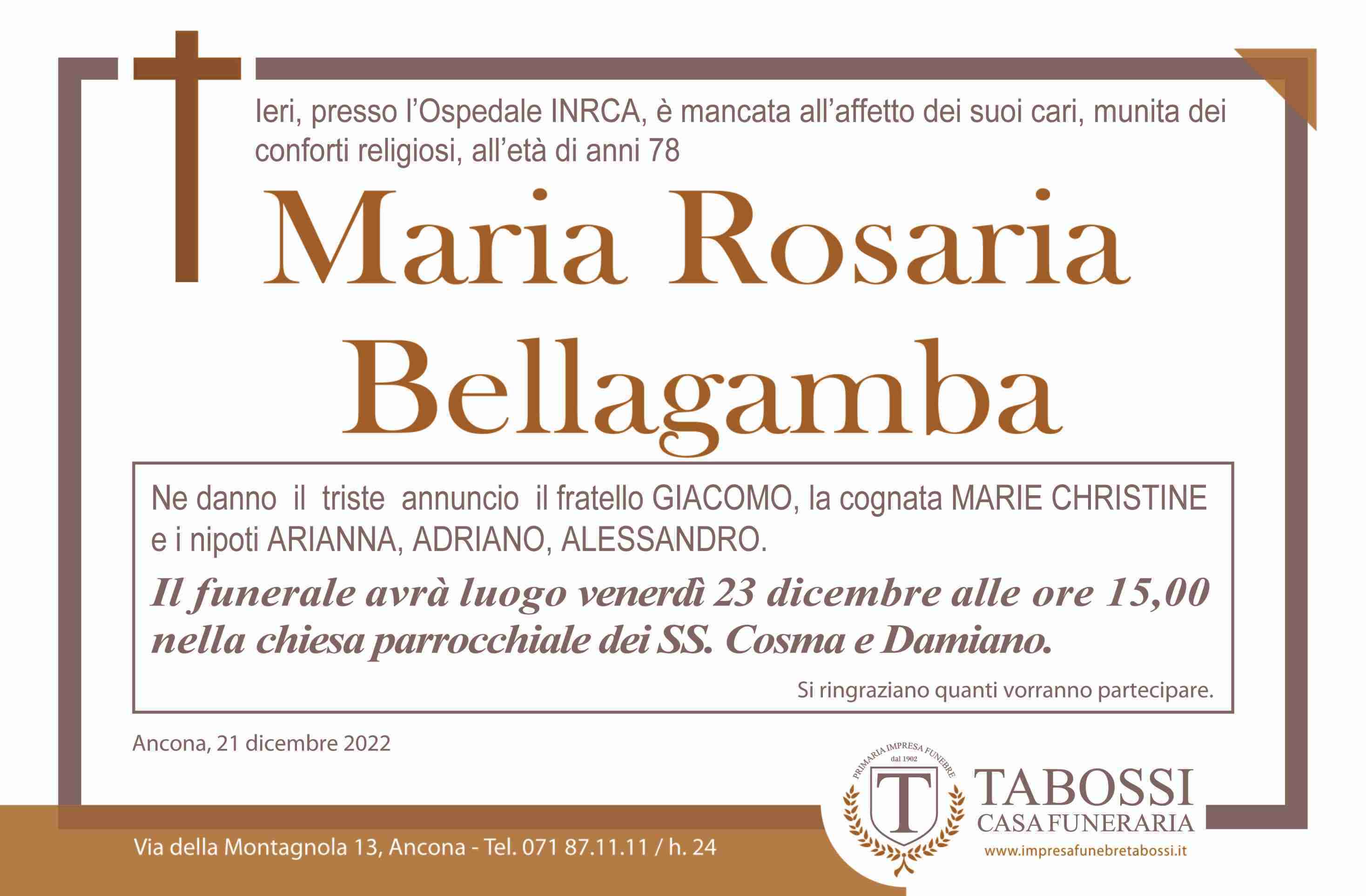 Maria Rosaria Bellagamba