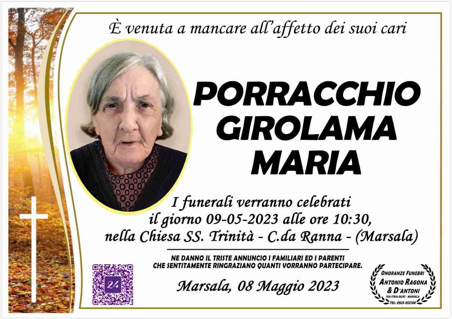 Girolama Maria Porracchio