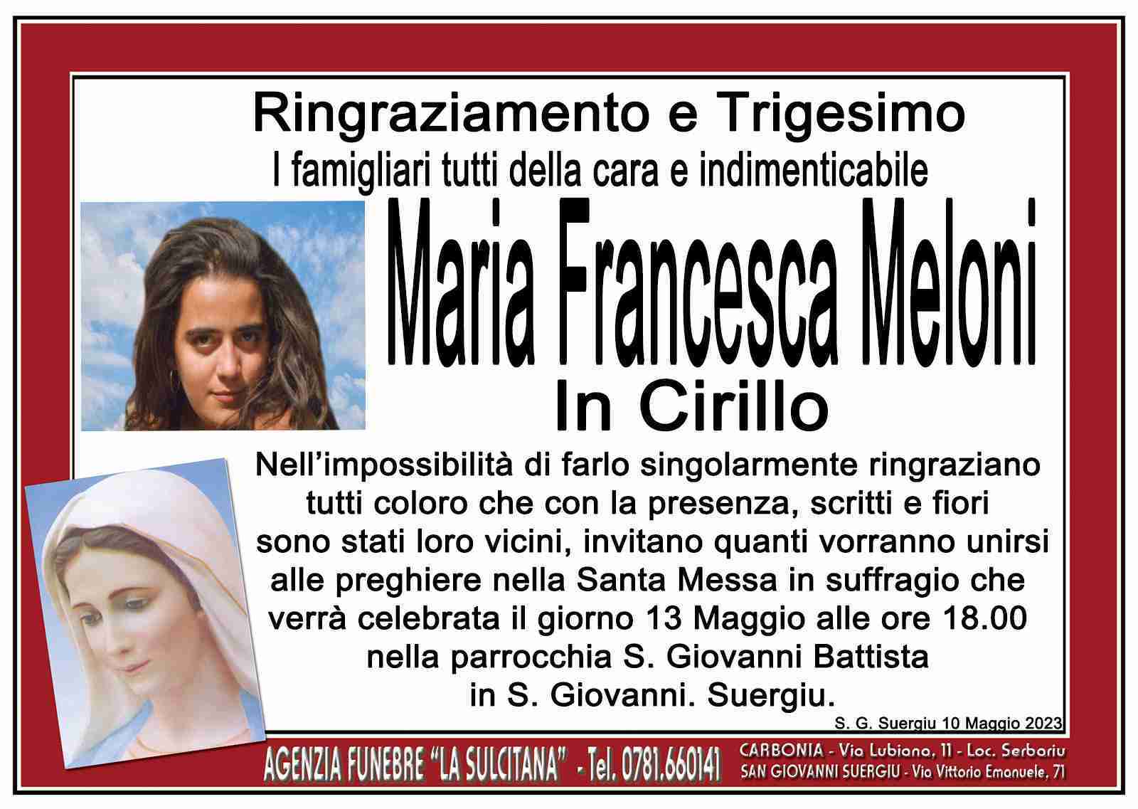 Maria Francesca Meloni