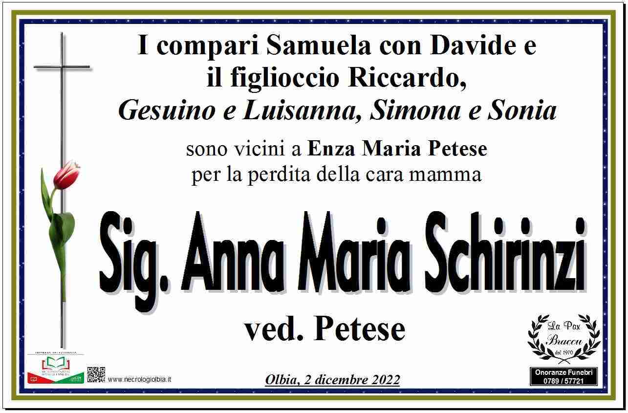 Anna Maria Schirinzi ved. Petese