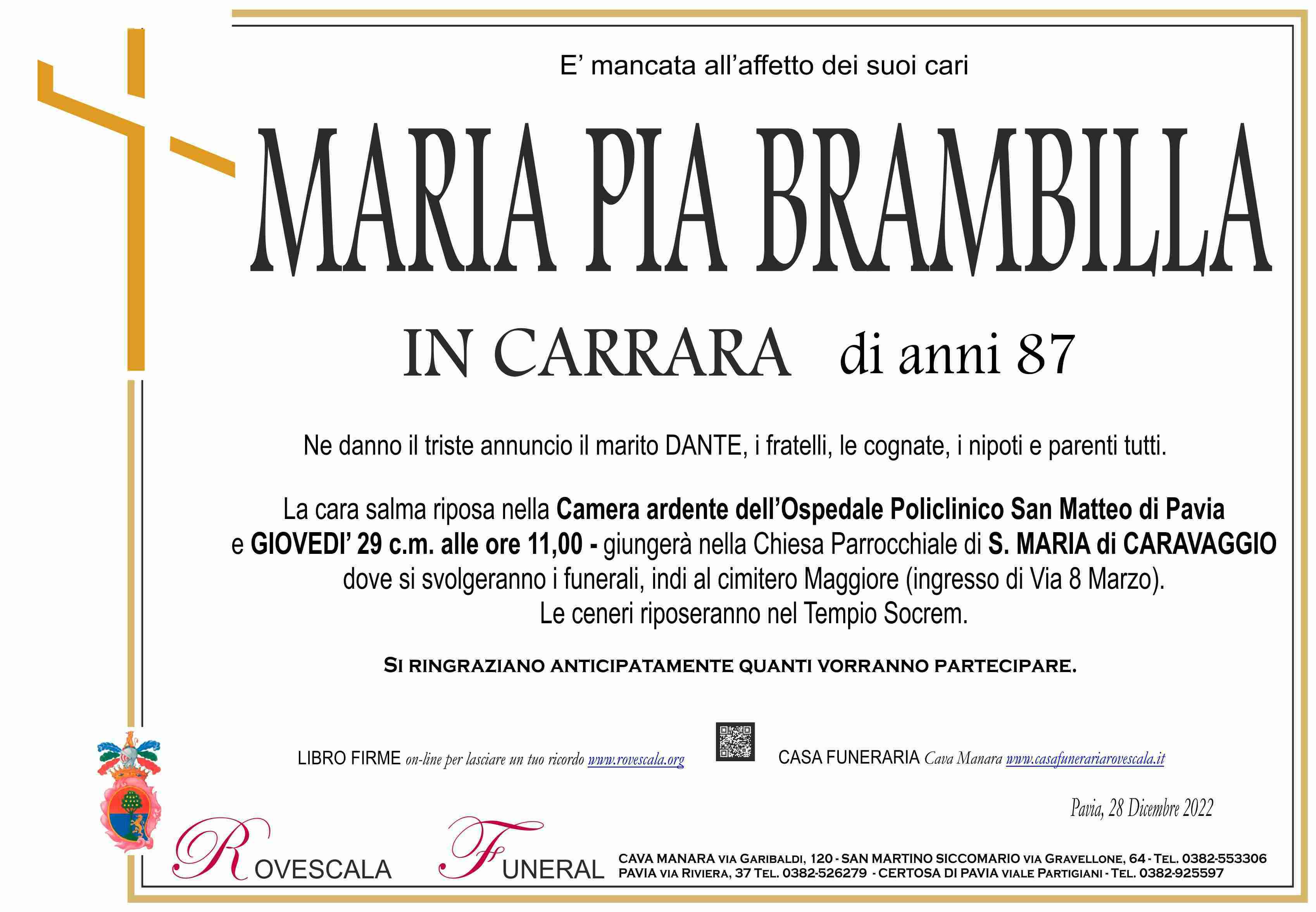 Pia Maria Brambilla