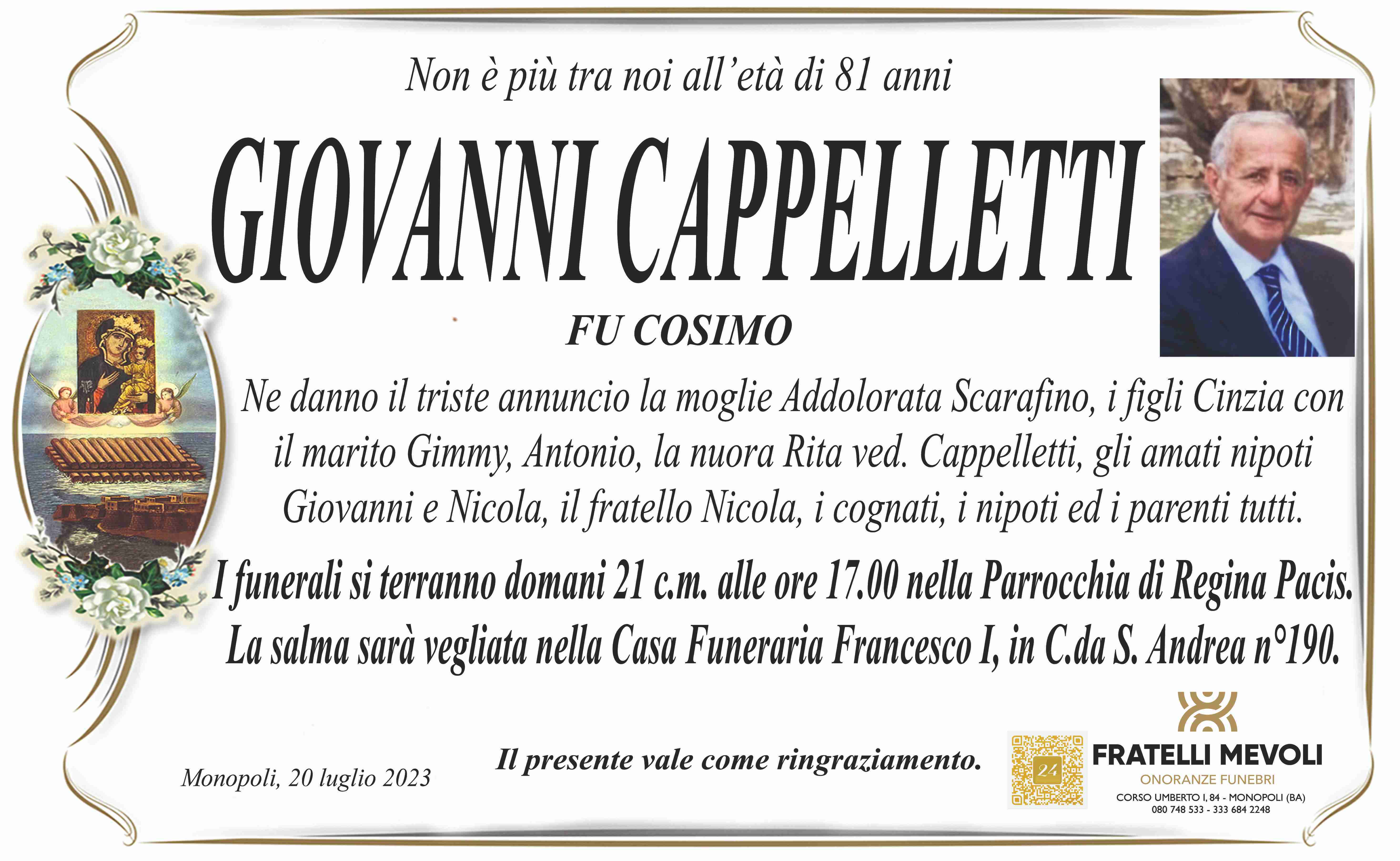 Giovanni Cappelletti