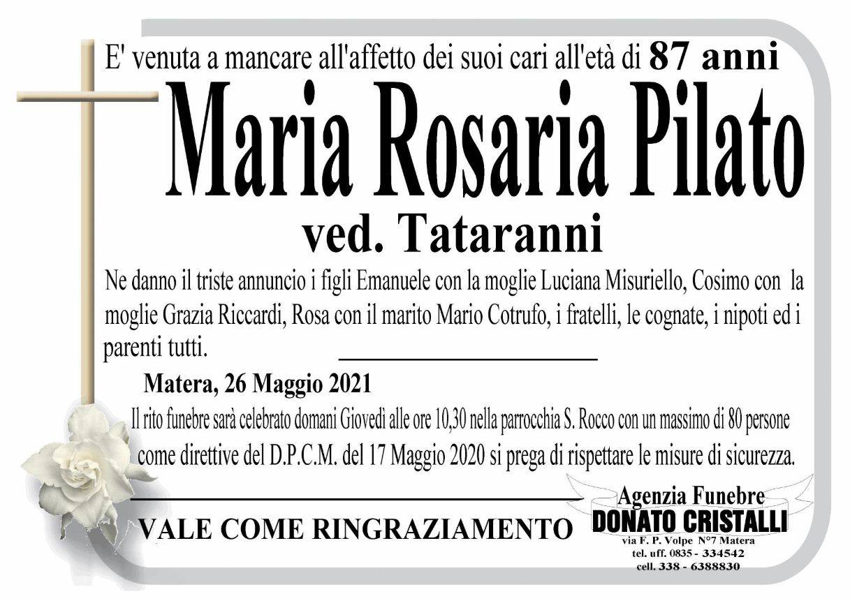 Maria Rosaria Pilato