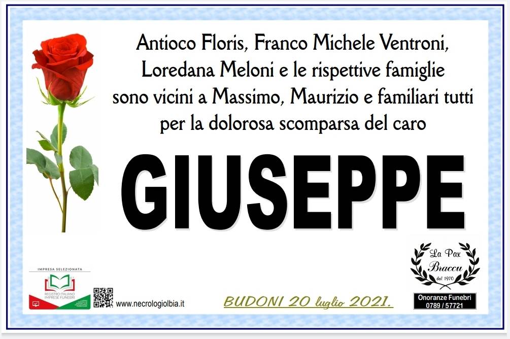 Antioco Floris, Franco Michele Ventroni, Loredana Meloni e famiglie