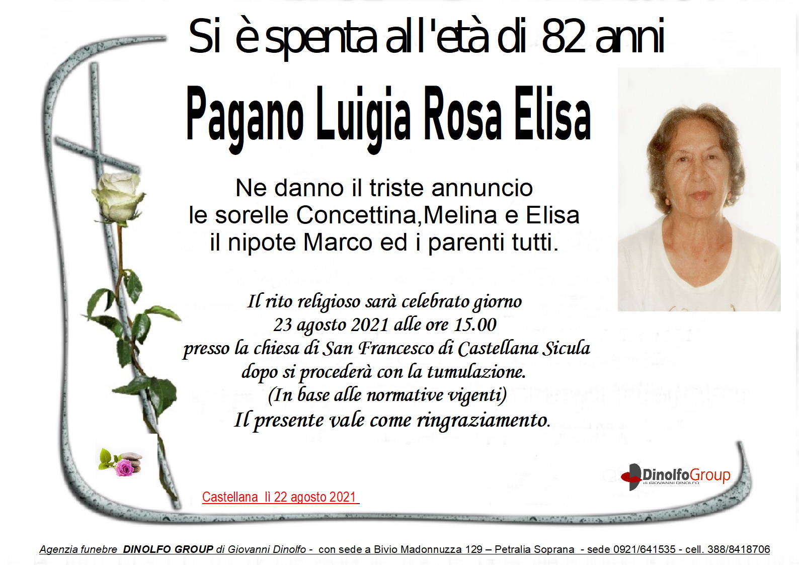 Luigia Rosa Elisa Pagano